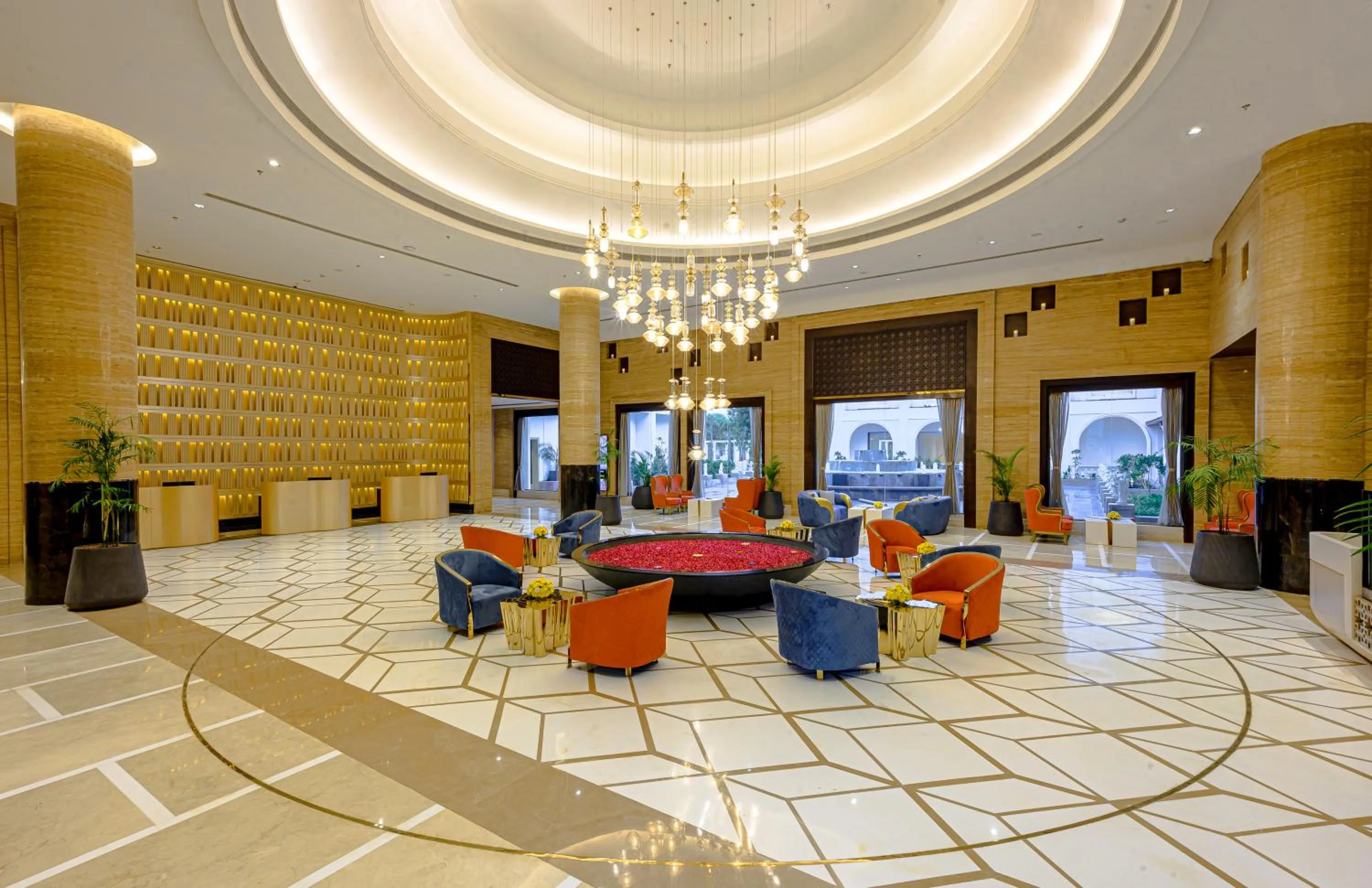 Lobby or reception in Taj Gandhinagar Resort and Spa