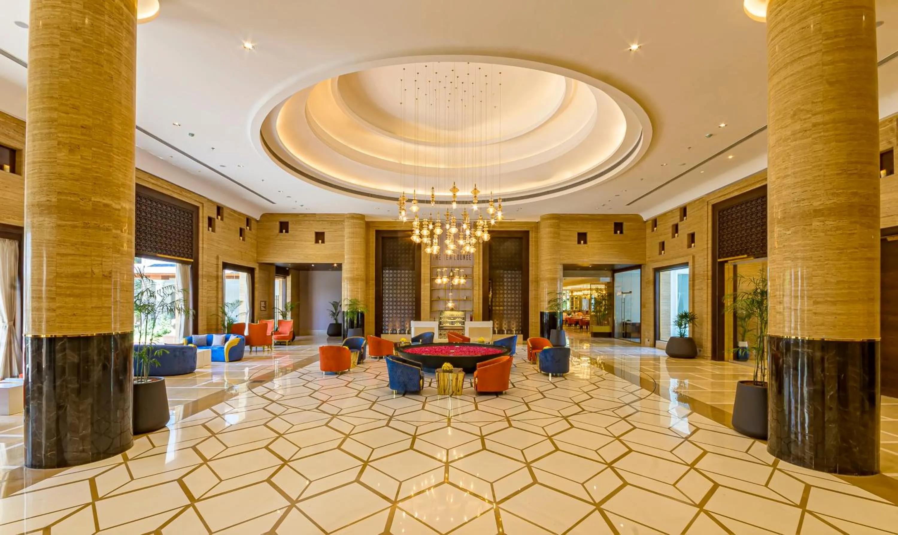 Lobby or reception in Taj Gandhinagar Resort and Spa