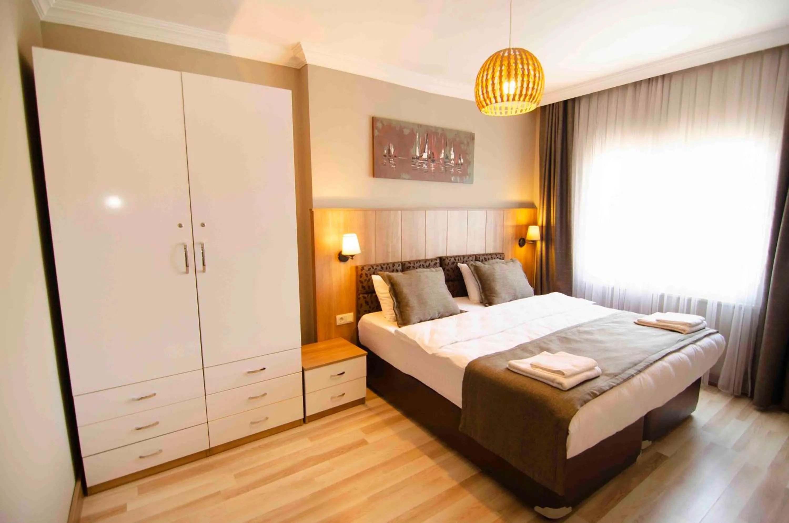 Bedroom, Bed in Nova Suite Residence