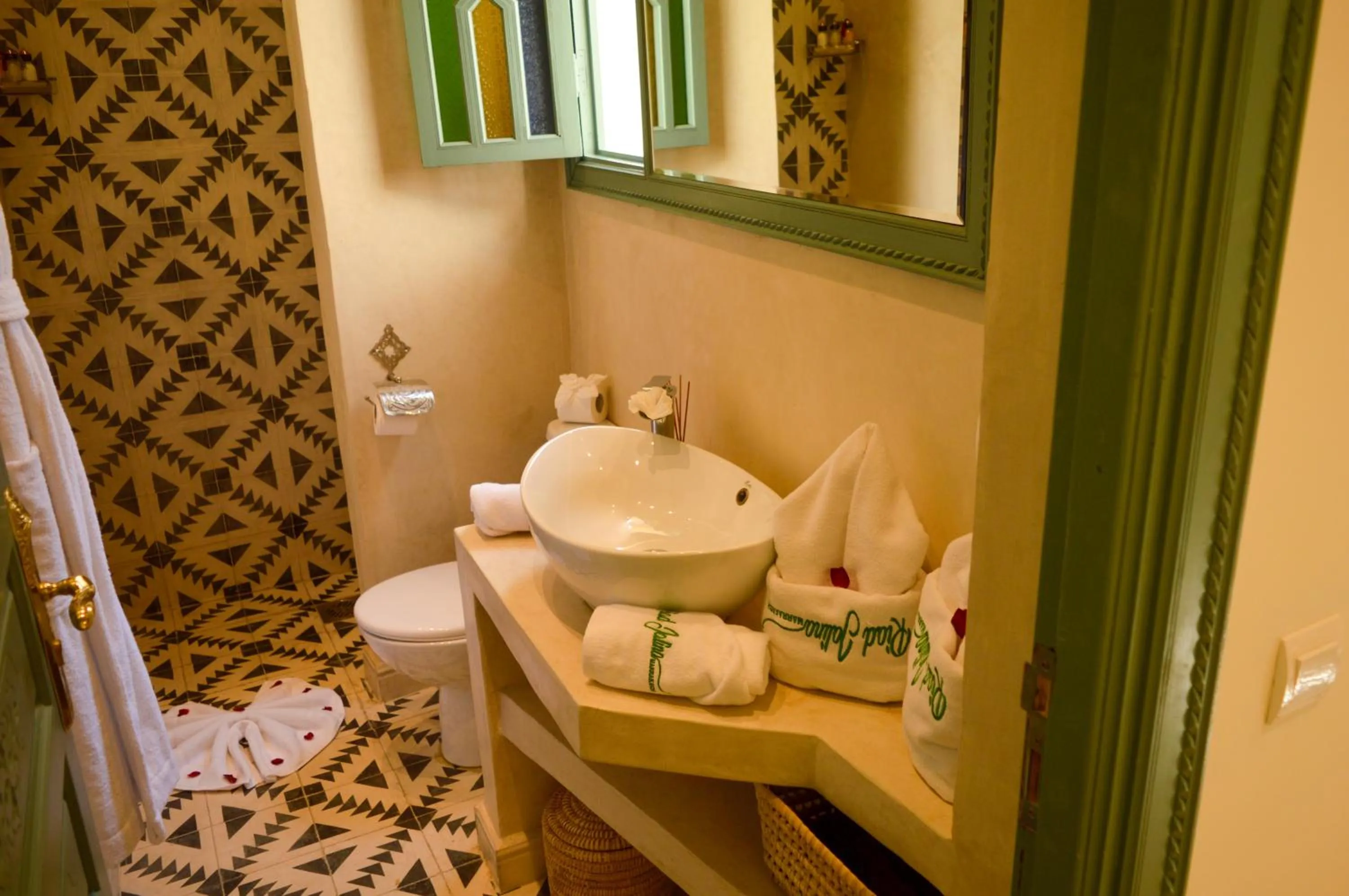 Bathroom in Riad Jalina