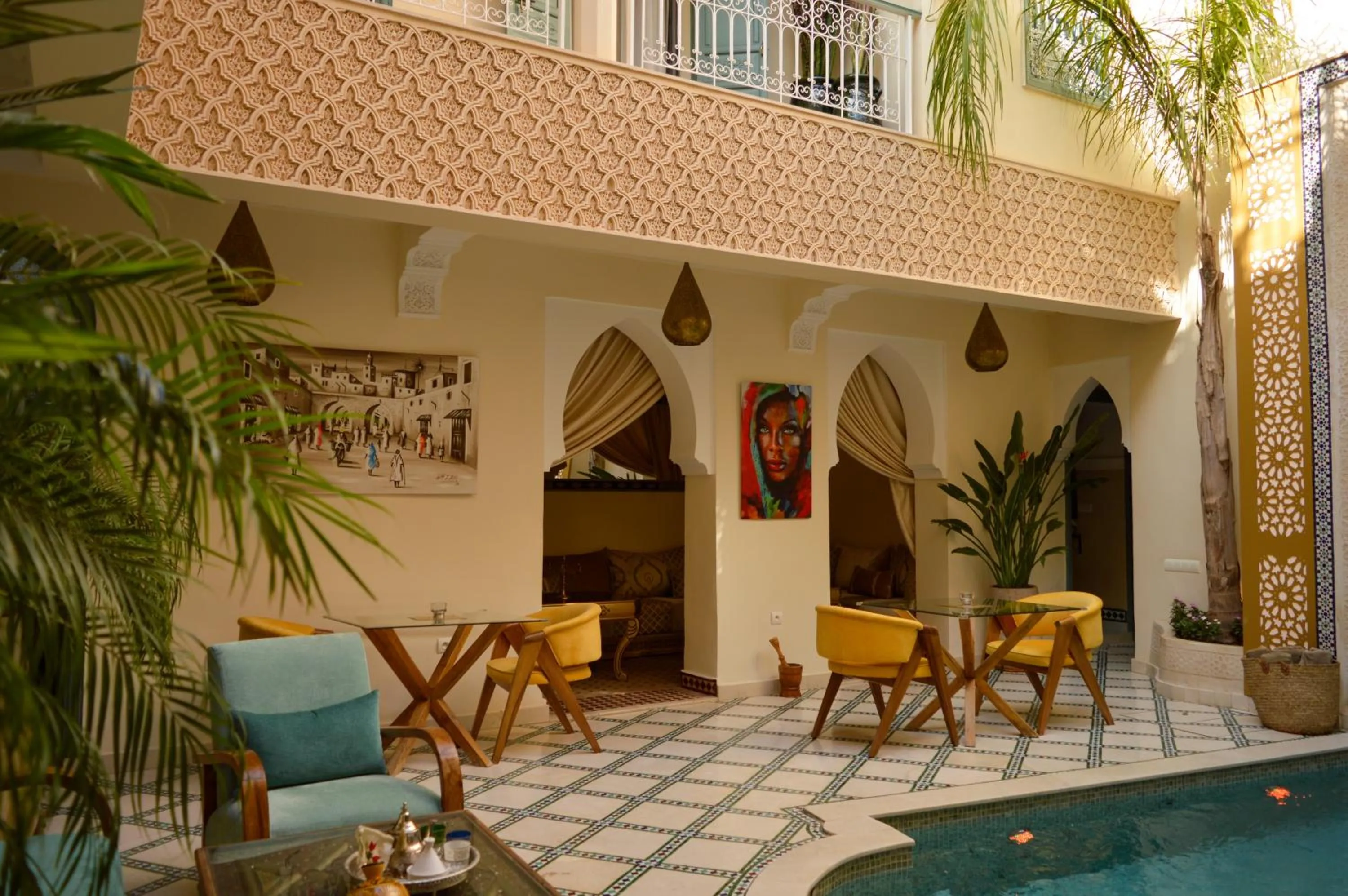 Patio in Riad Jalina