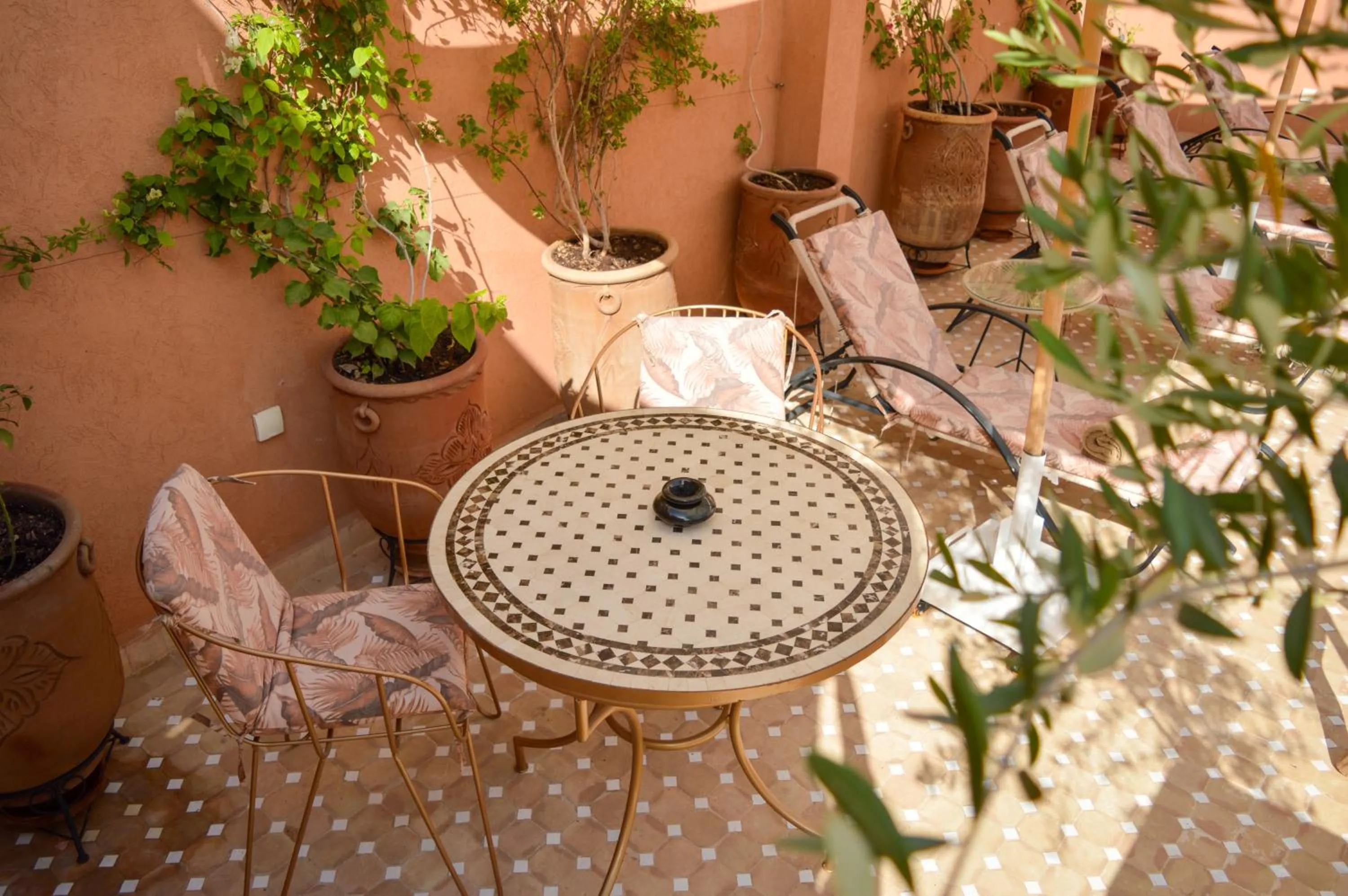 Balcony/Terrace in Riad Jalina