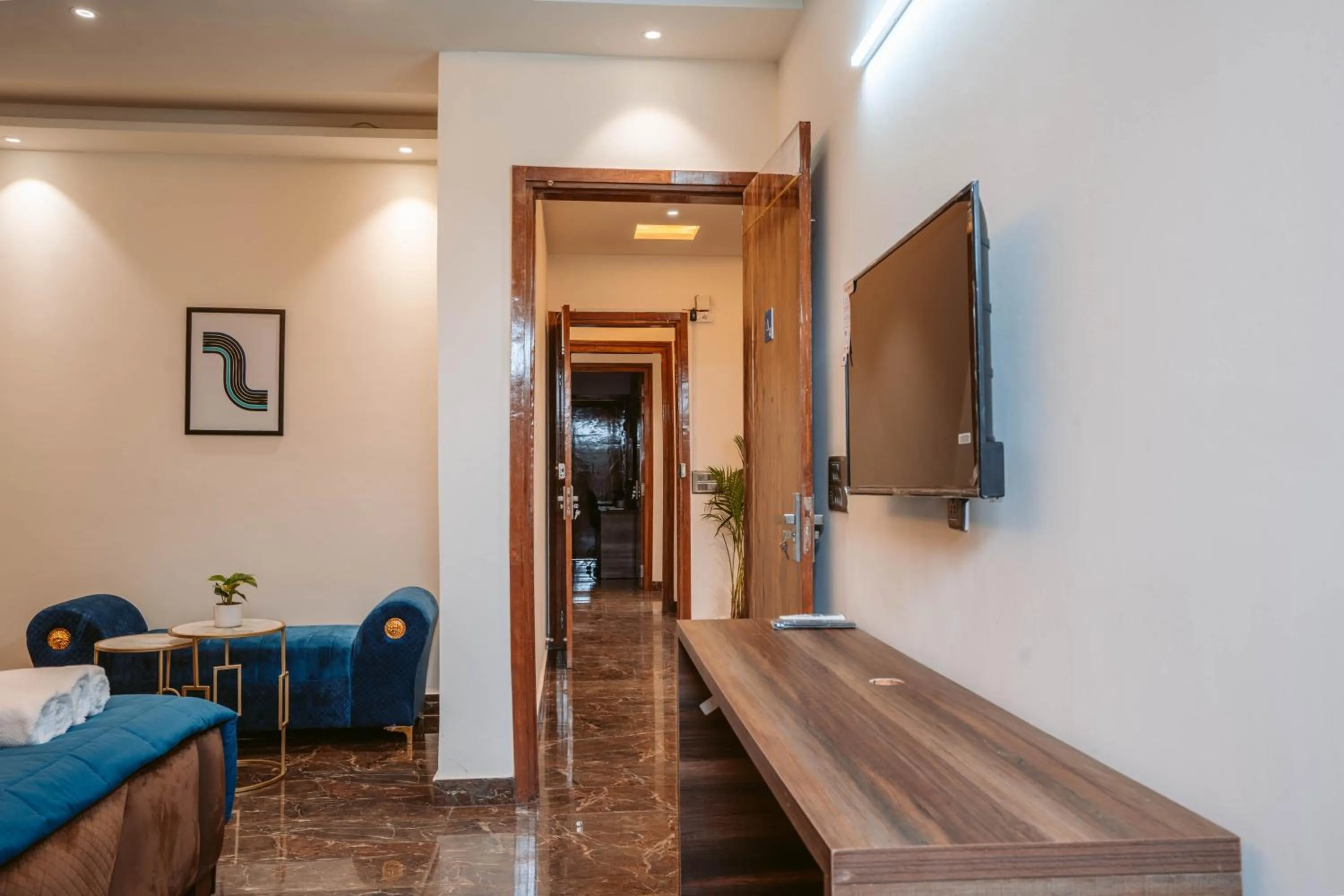 View (from property/room) in FlxHo Duo - Serviced Apartment & Rooms - Golf Course Road