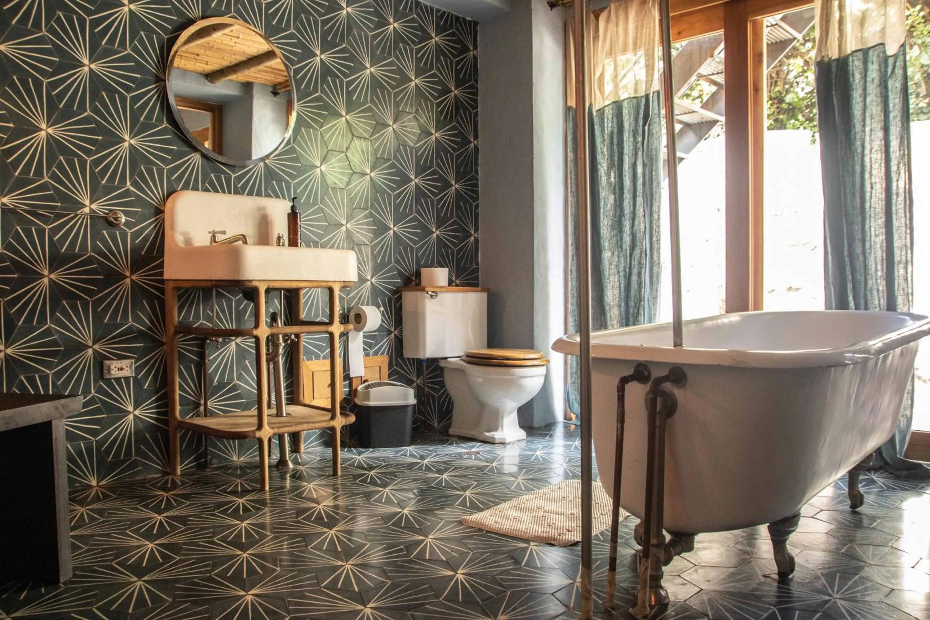 Bathroom in Hotel Dios