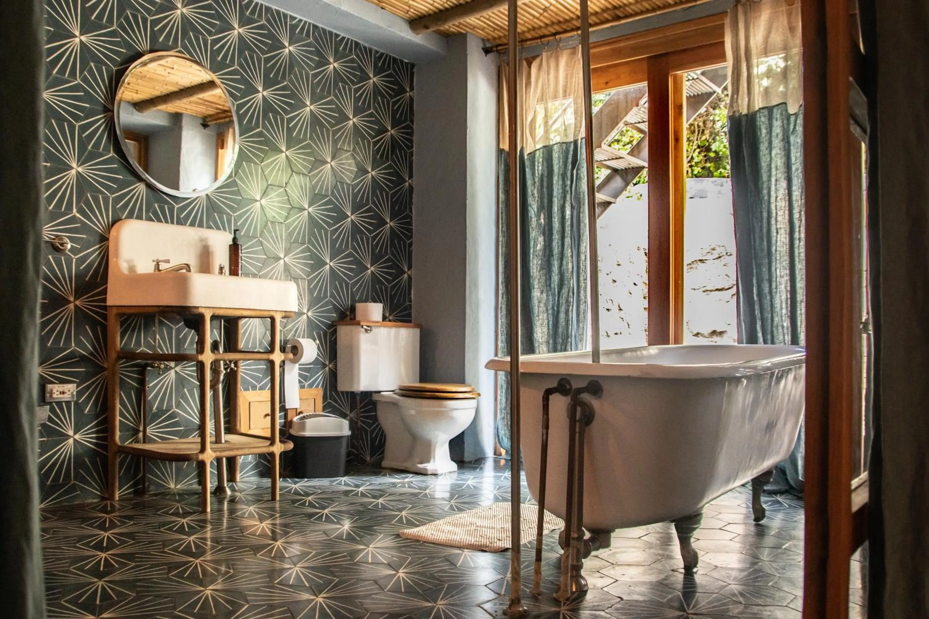 Bathroom in Hotel Dios