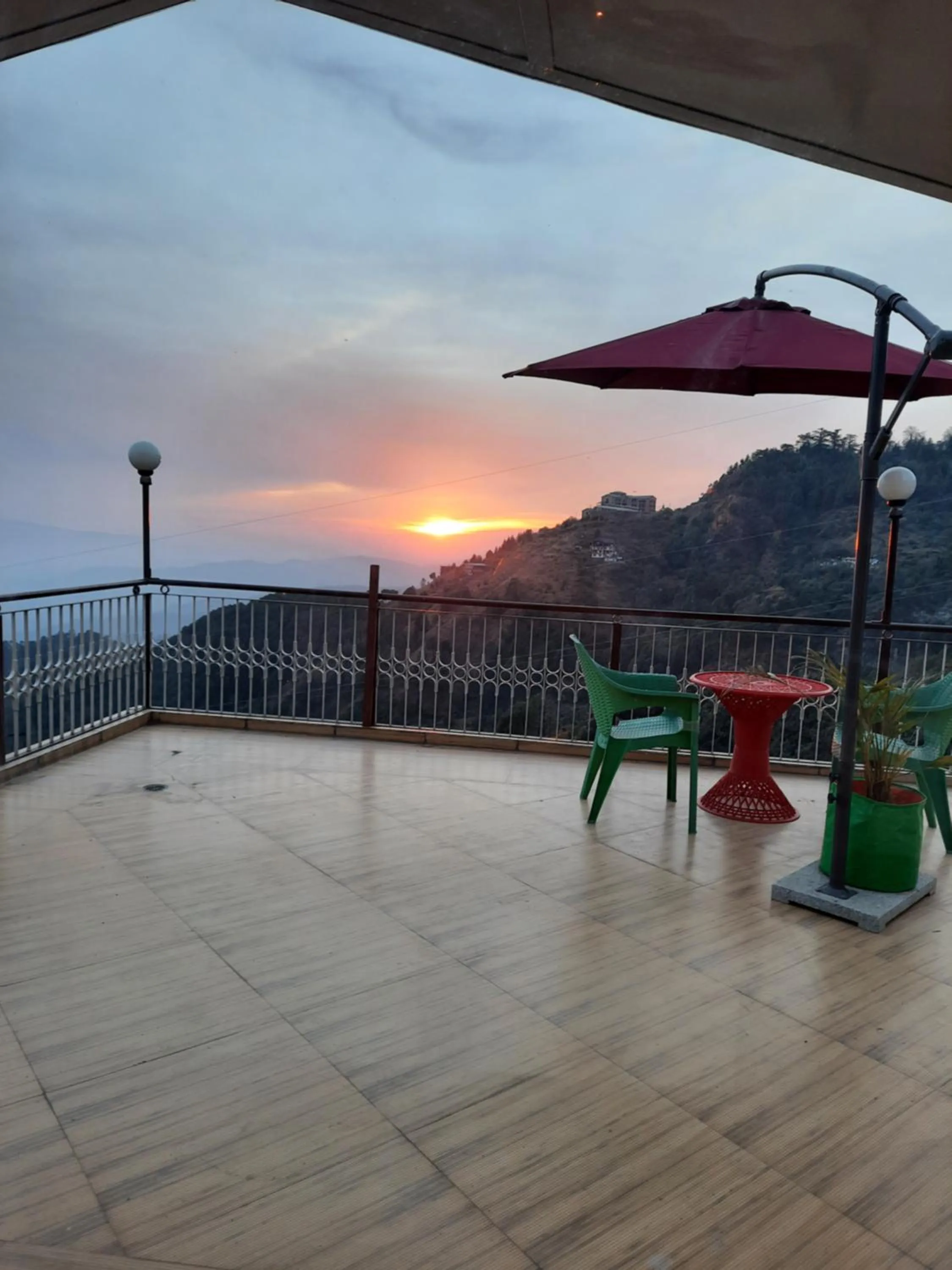 Balcony/Terrace in Om Niwas Homestay