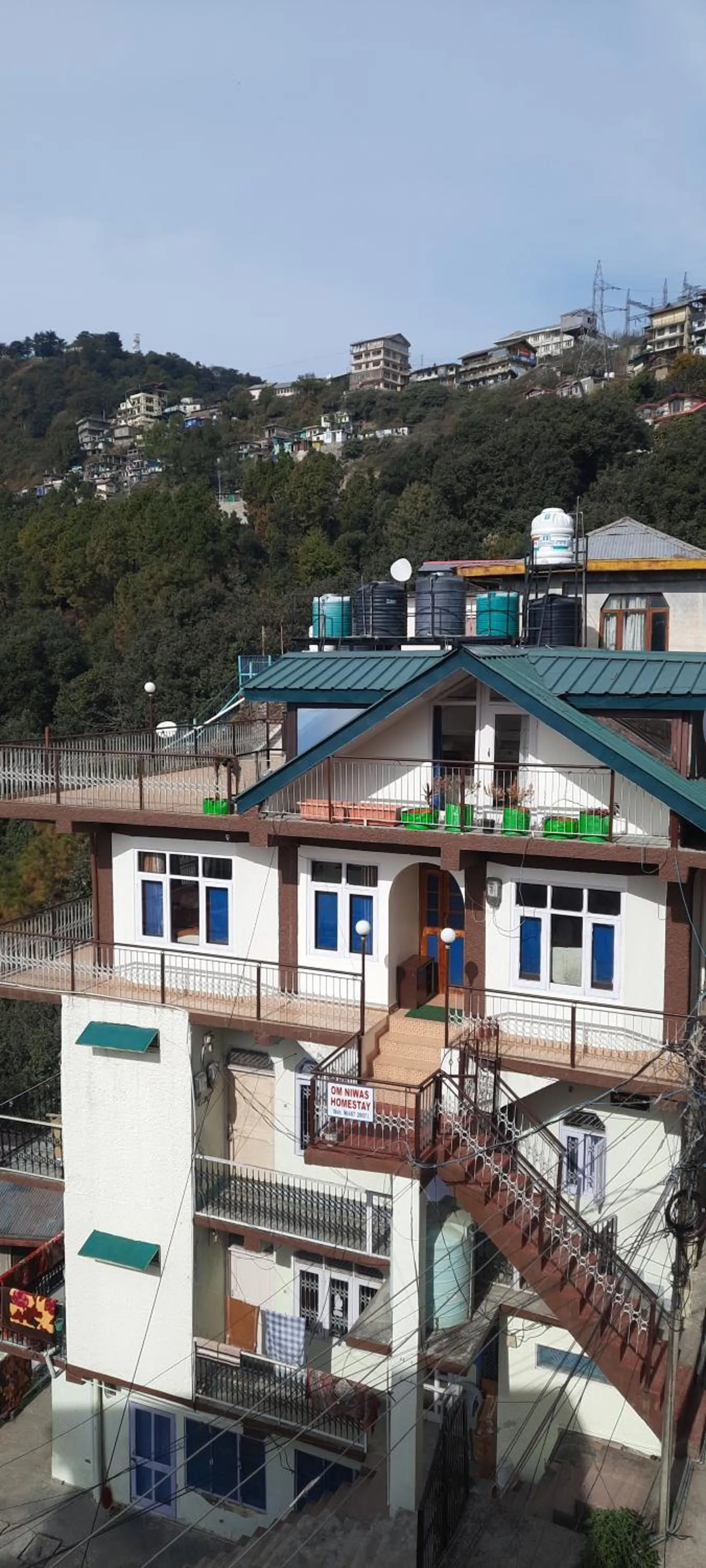 Property building in Om Niwas Homestay