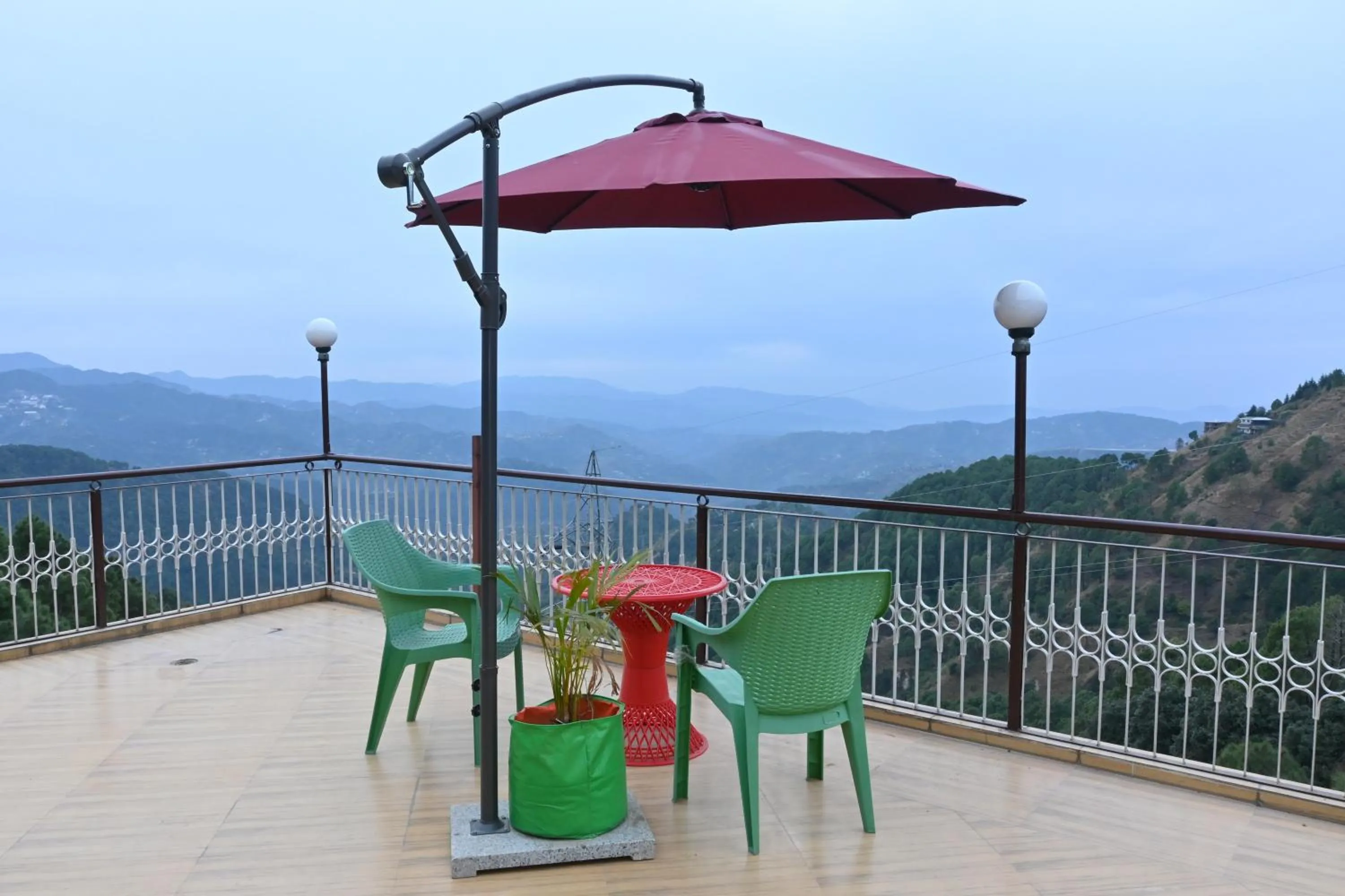 Balcony/Terrace in Om Niwas Homestay