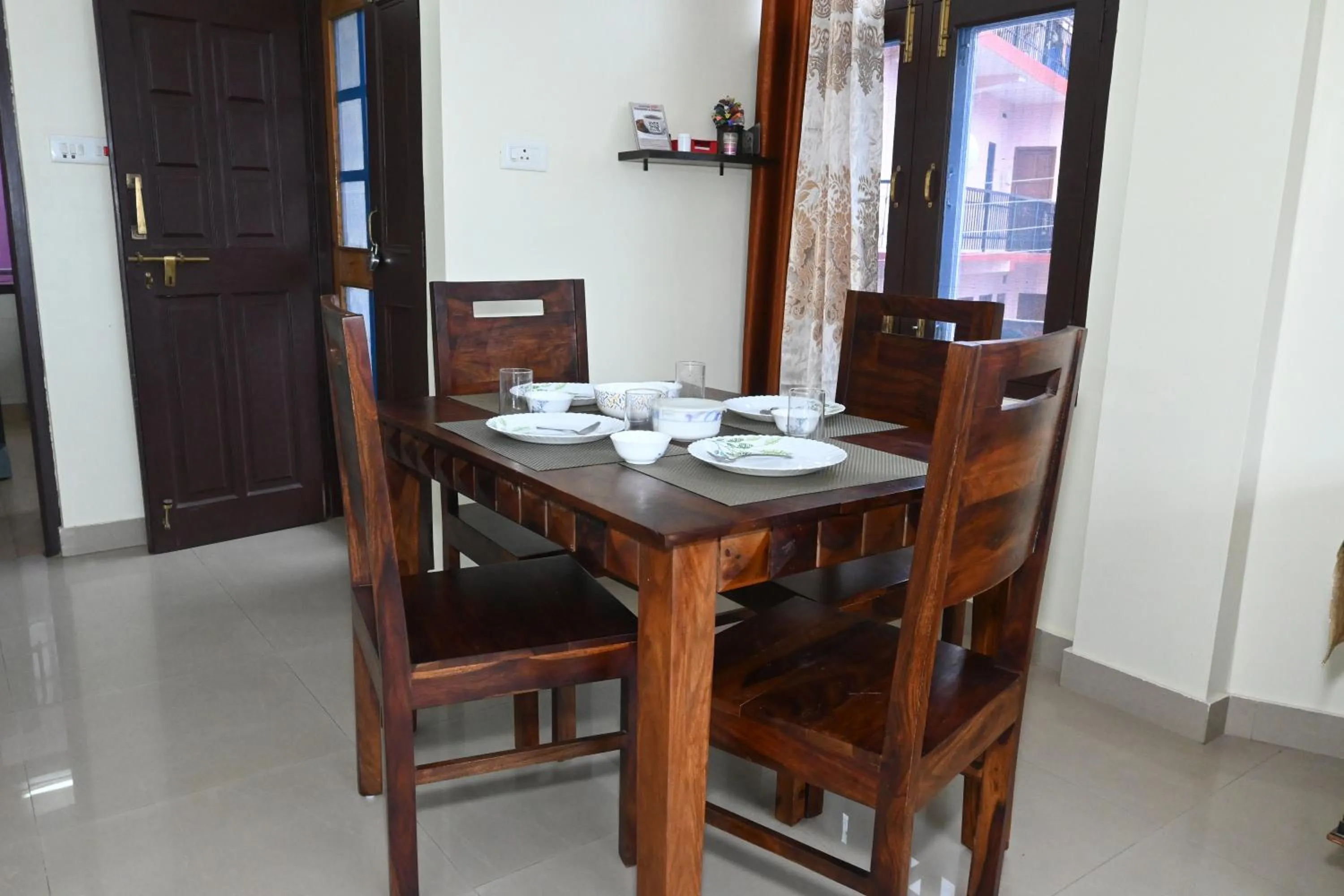 Dining area in Om Niwas Homestay
