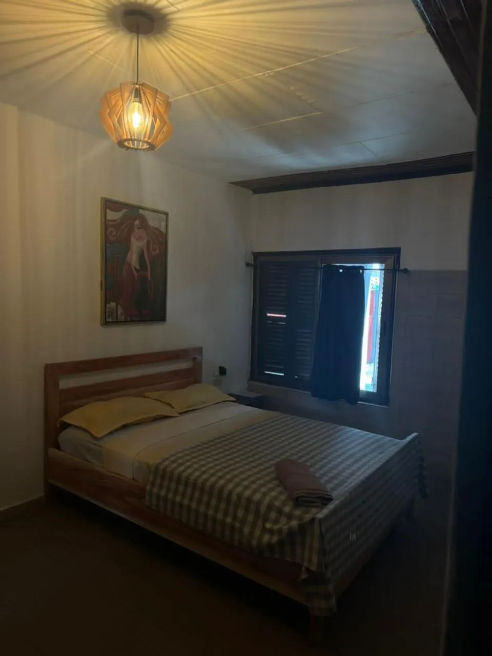 Bedroom, Bed in Omanye Lodge