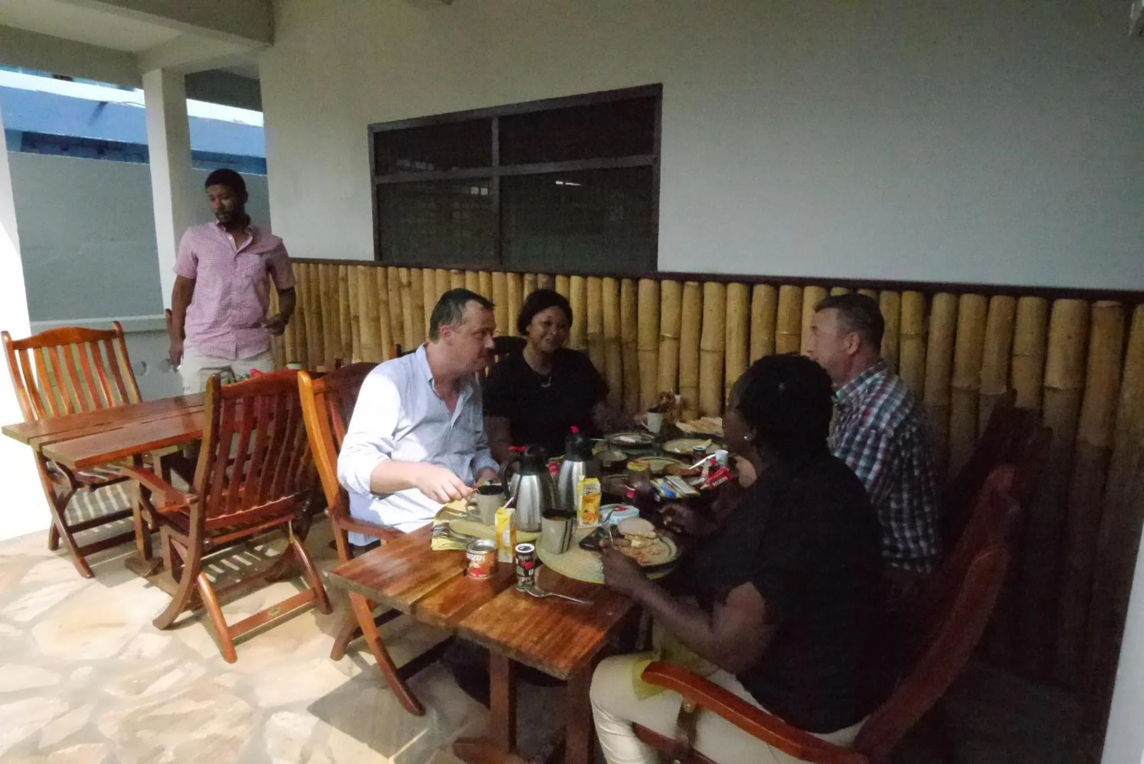 Drinks in Omanye Lodge