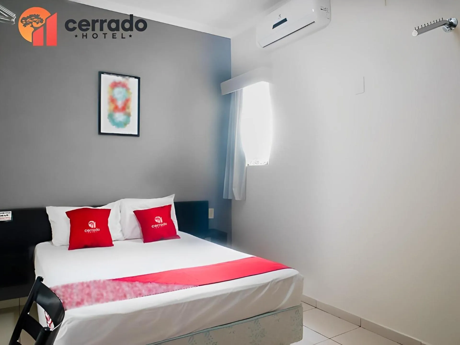 Bed in Cerrado Hotel LTDA