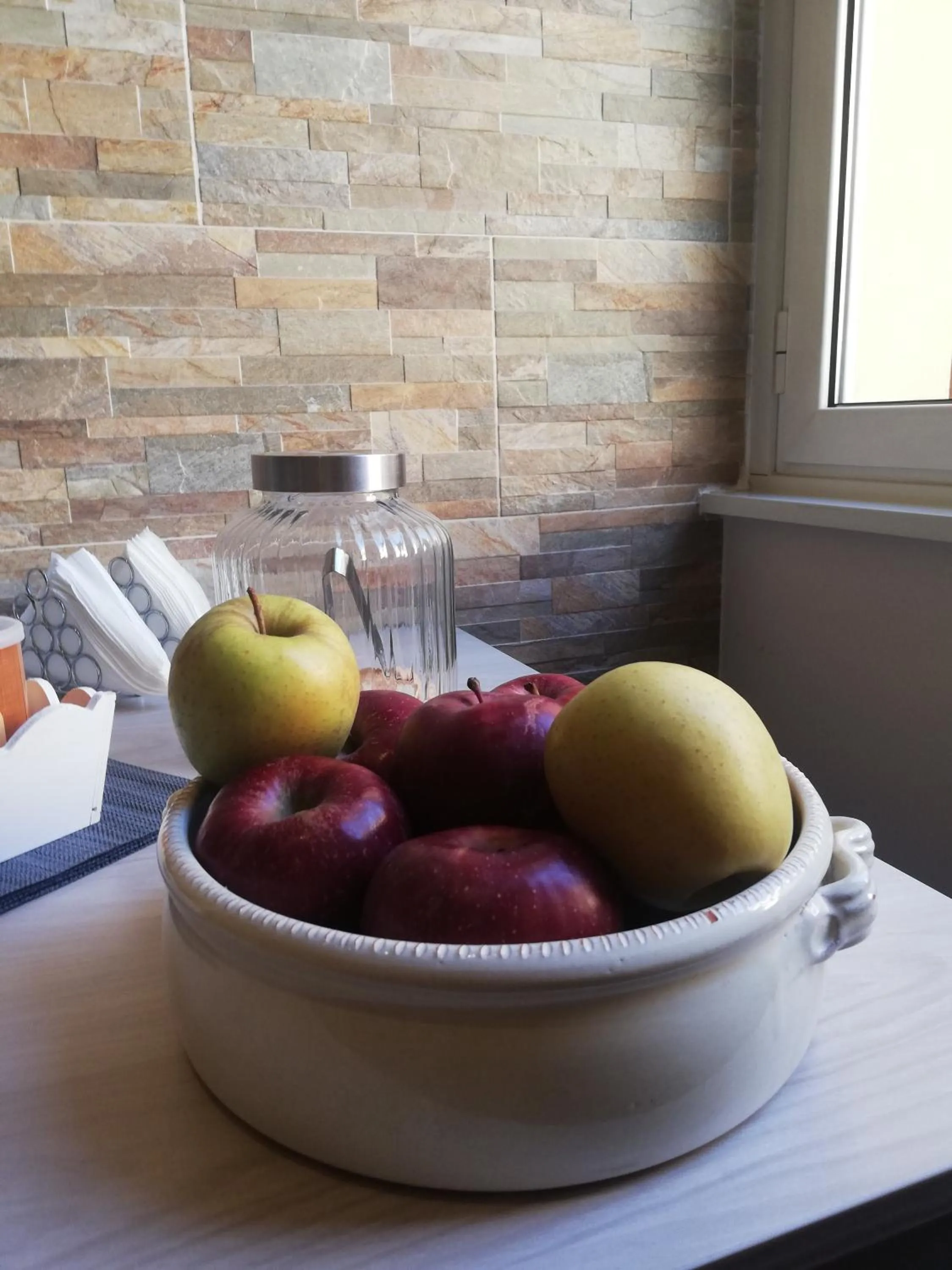 Kitchen or kitchenette in Aria Rome Rooms