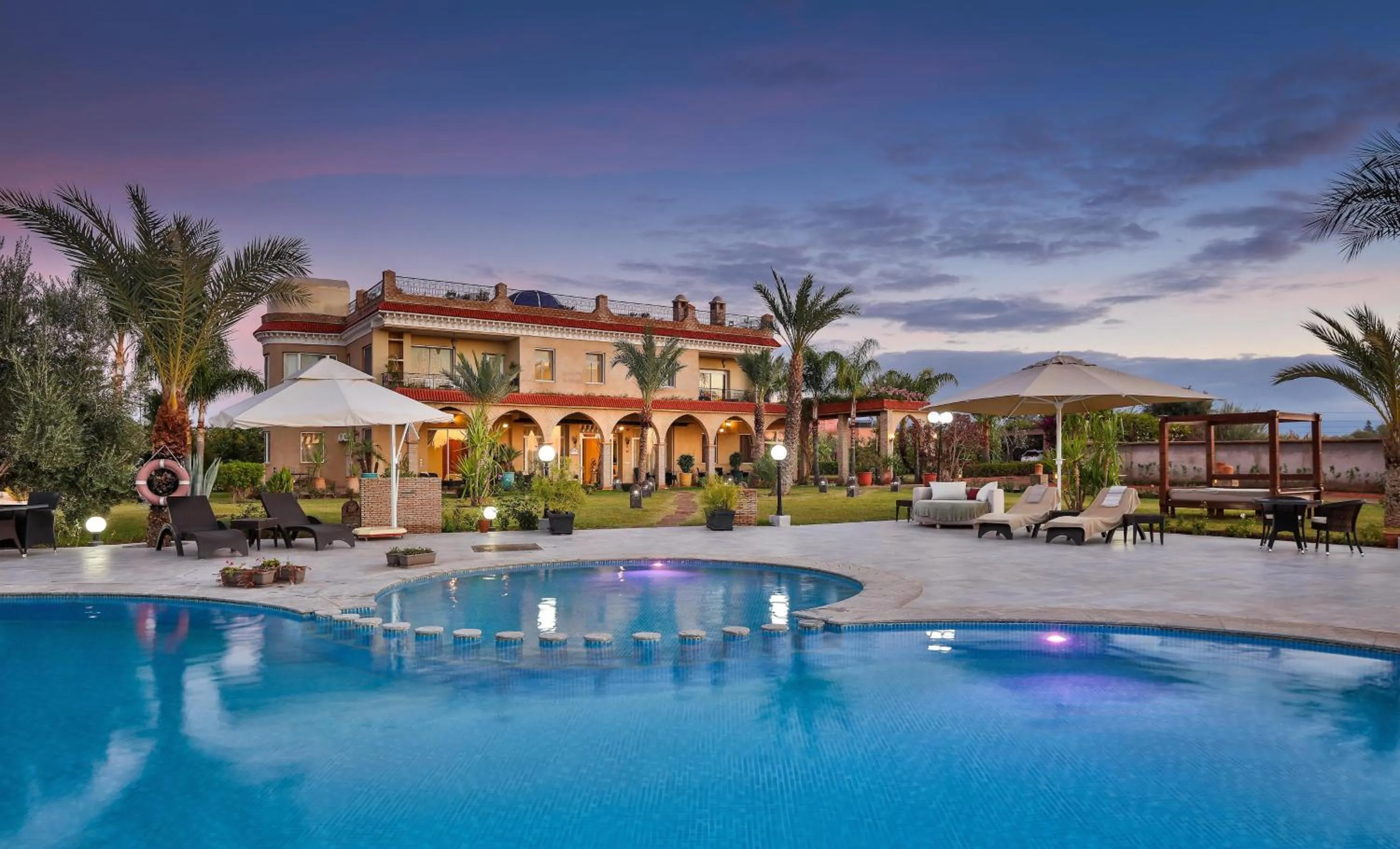 Off site in Palais Amador