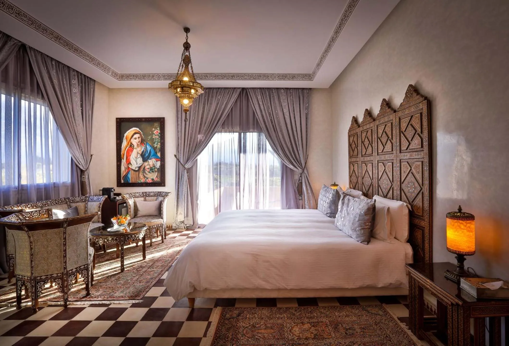 Bed in Palais Amador