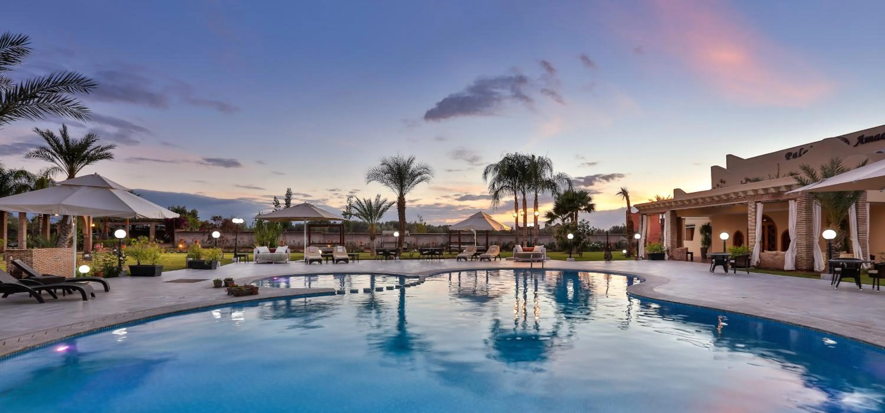 Swimming pool in Palais Amador