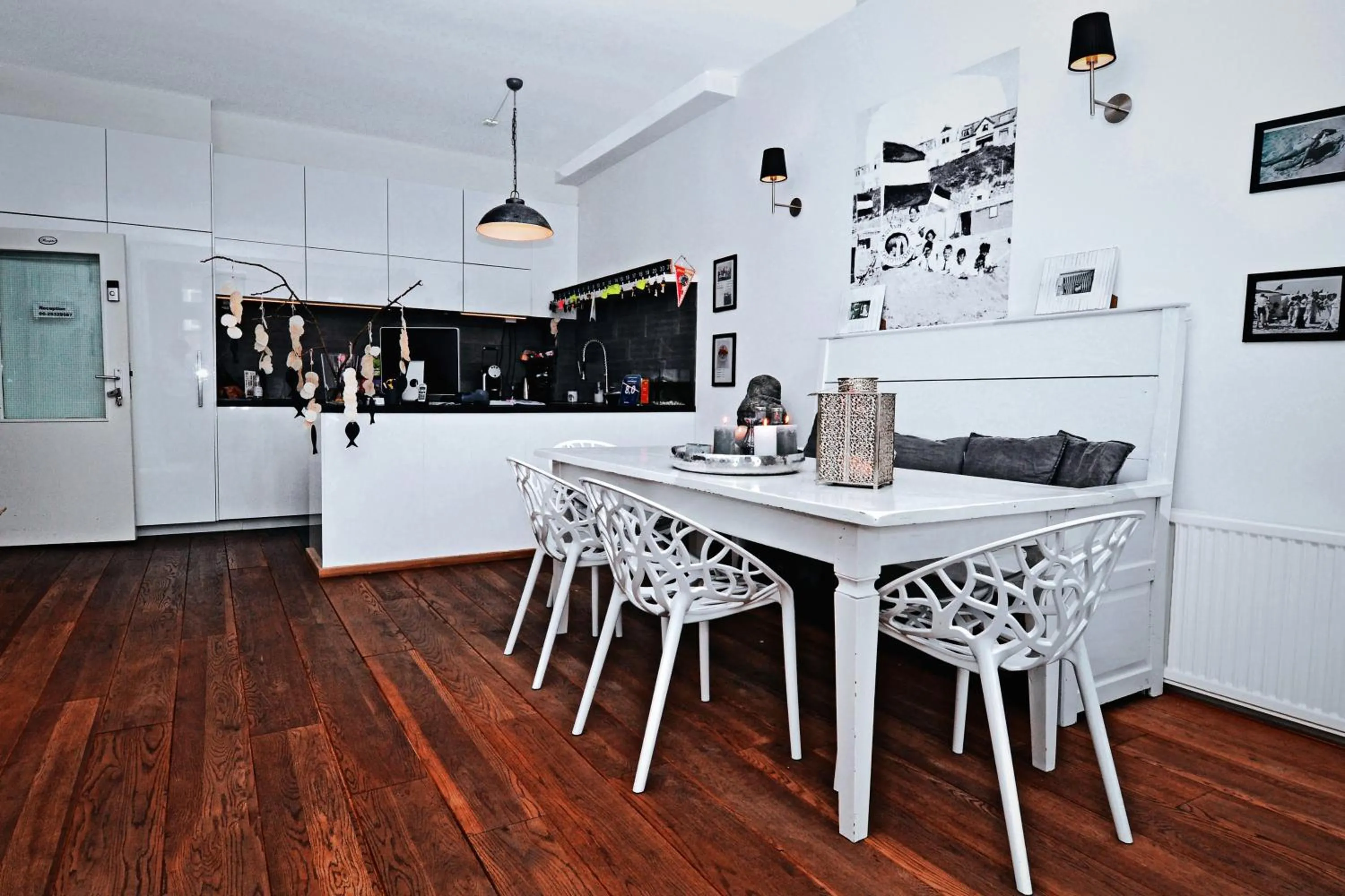 Lobby or reception in Hotel Zeespiegel