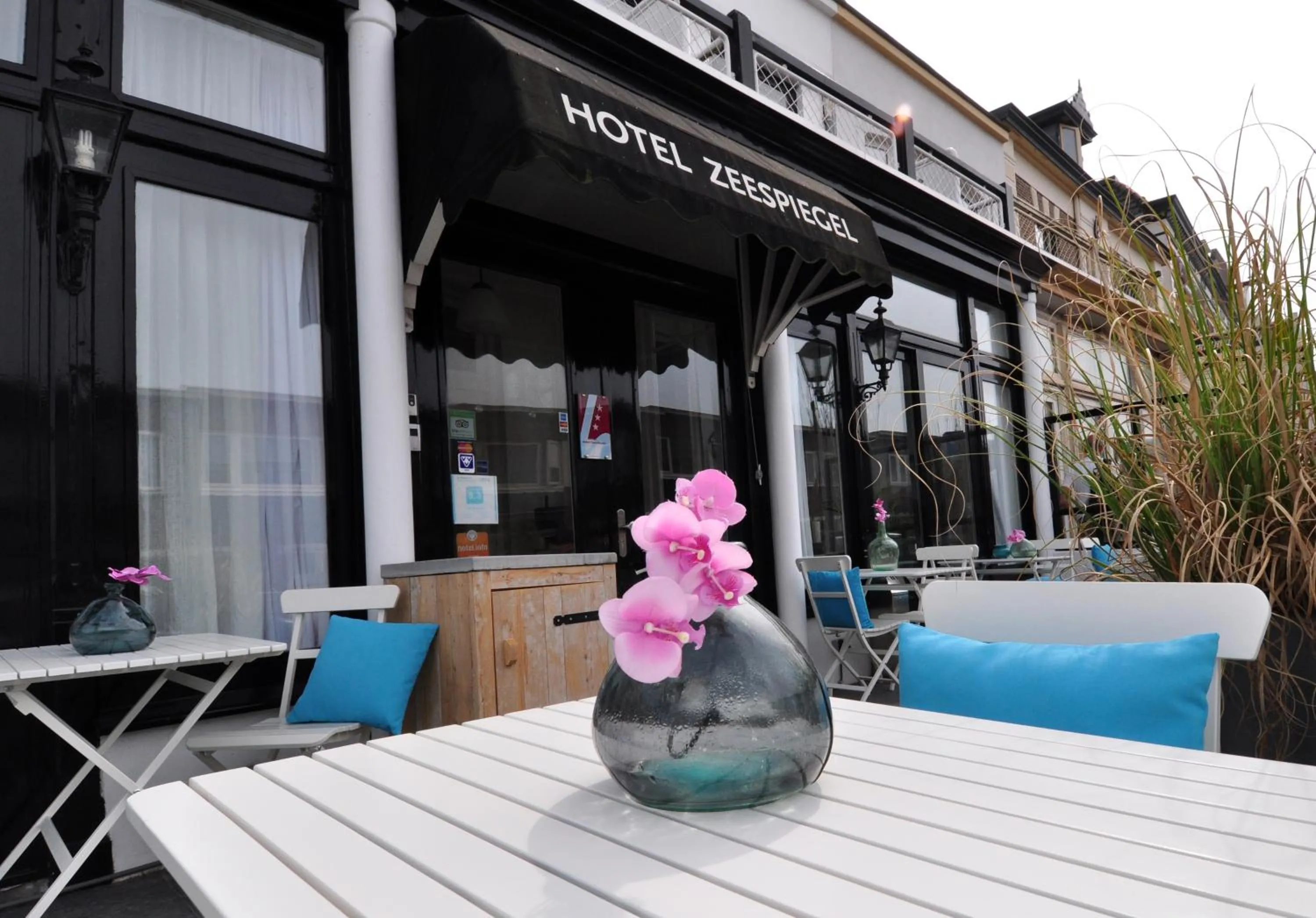 Balcony/Terrace in Hotel Zeespiegel