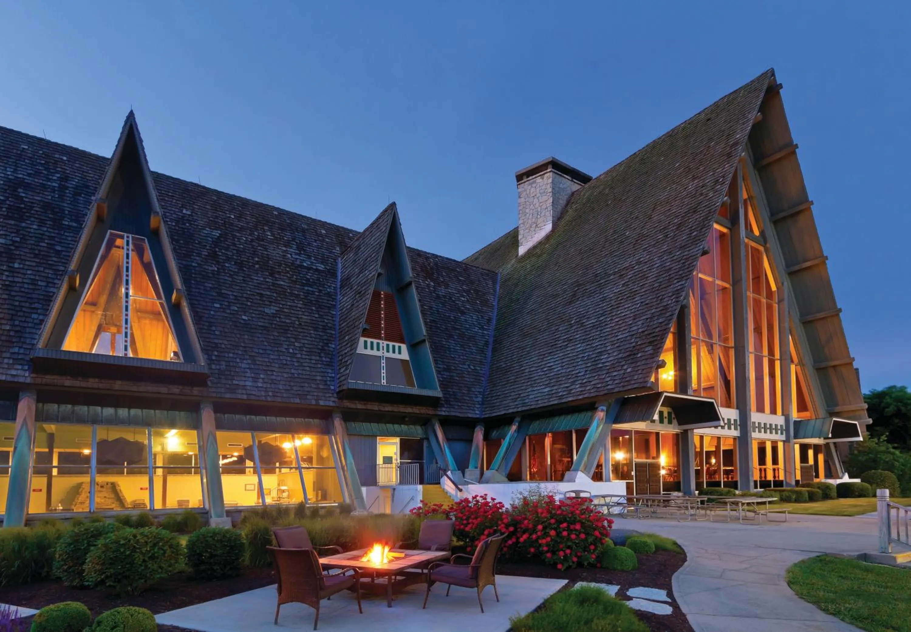 Property building in Hueston Woods Lodge and Conference Center