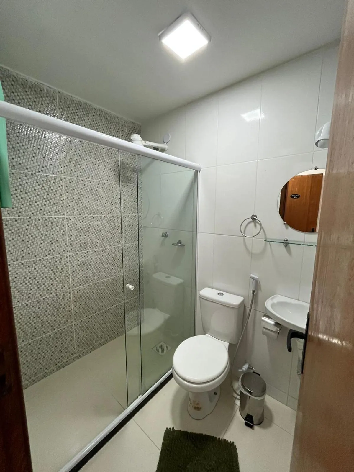 Shower in Pousada Luz da Lua