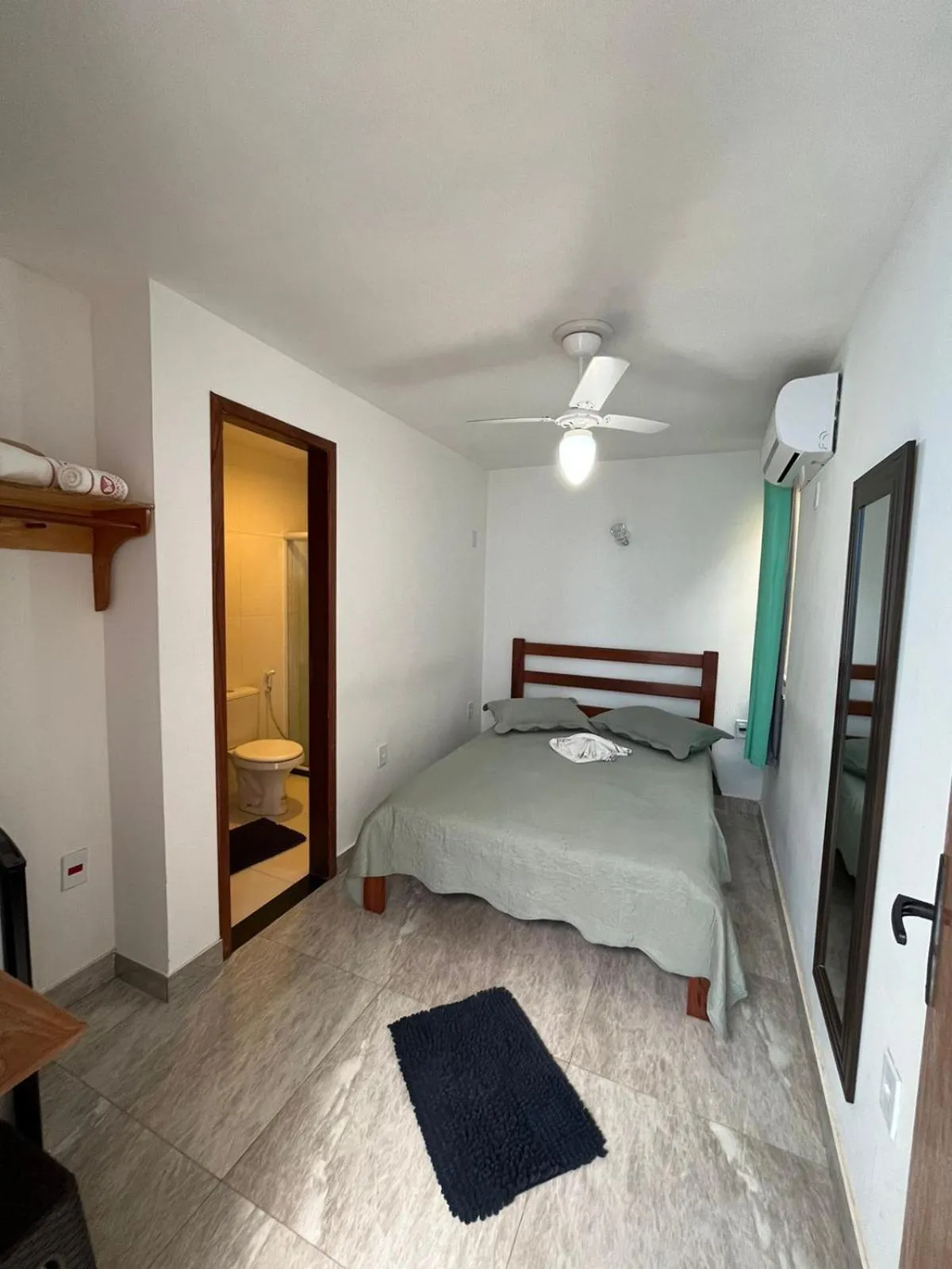 Bedroom, Bed in Pousada Luz da Lua