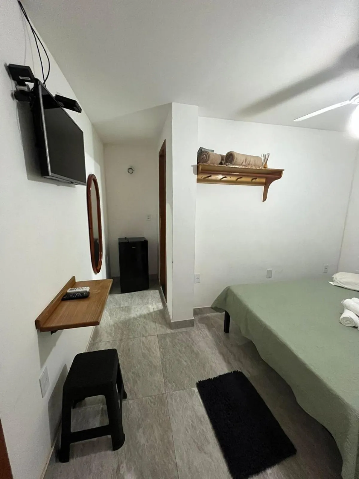 Bedroom, Bed in Pousada Luz da Lua