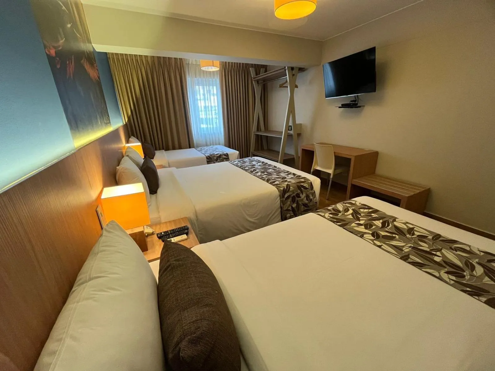 Bed in Hotel El Tambo 2