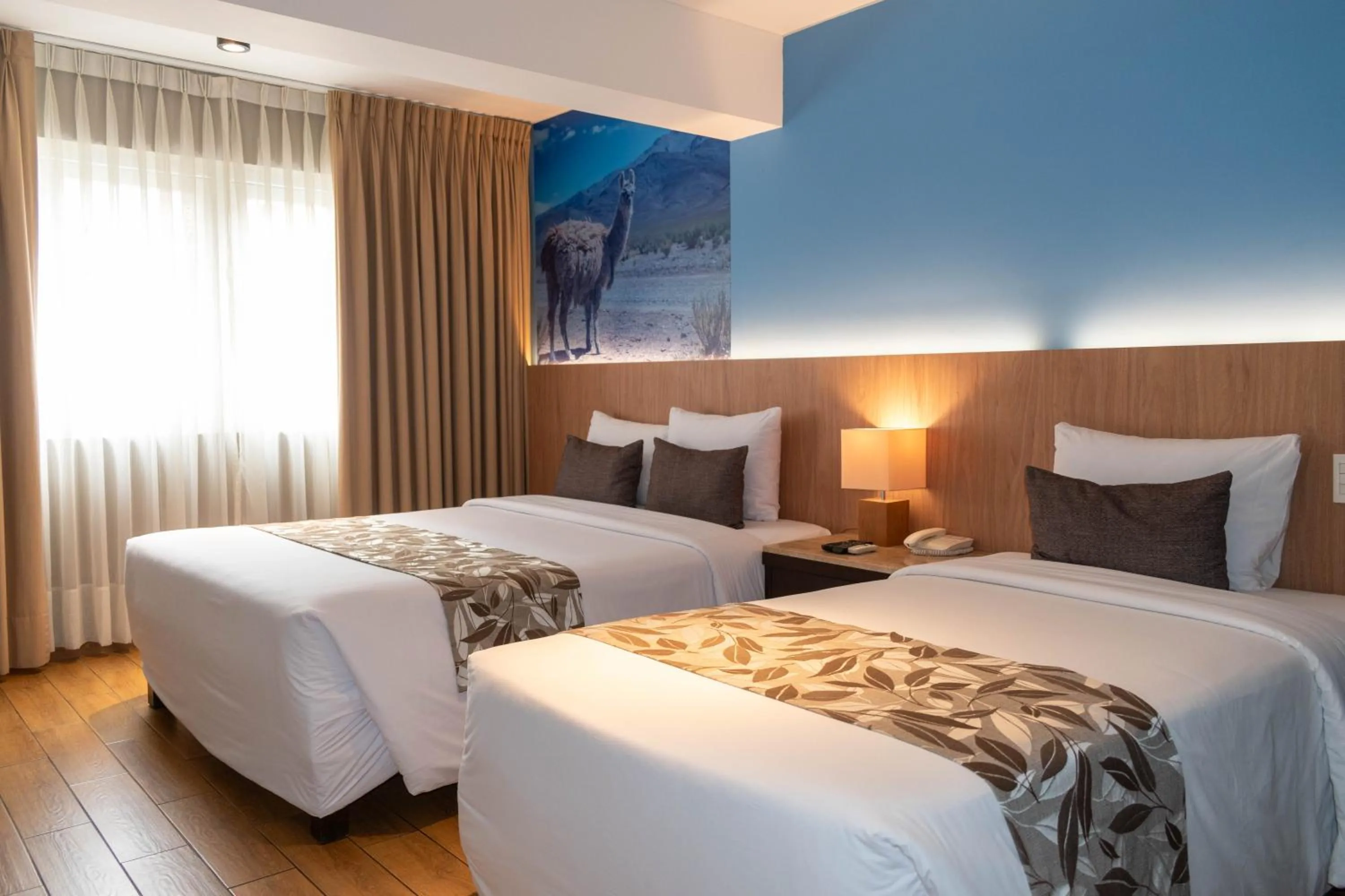 Bed in Hotel El Tambo 2