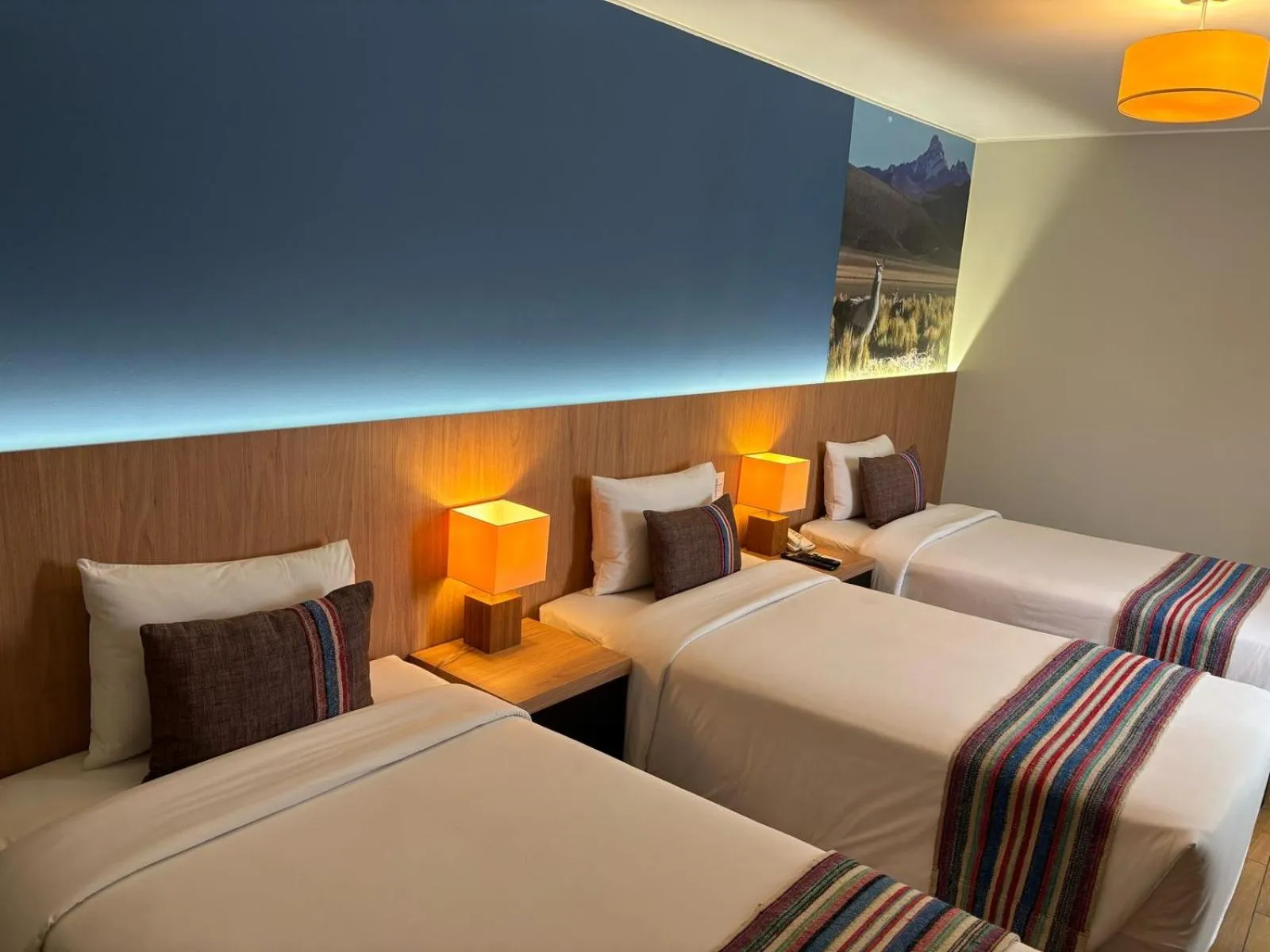 Bed in Hotel El Tambo 2