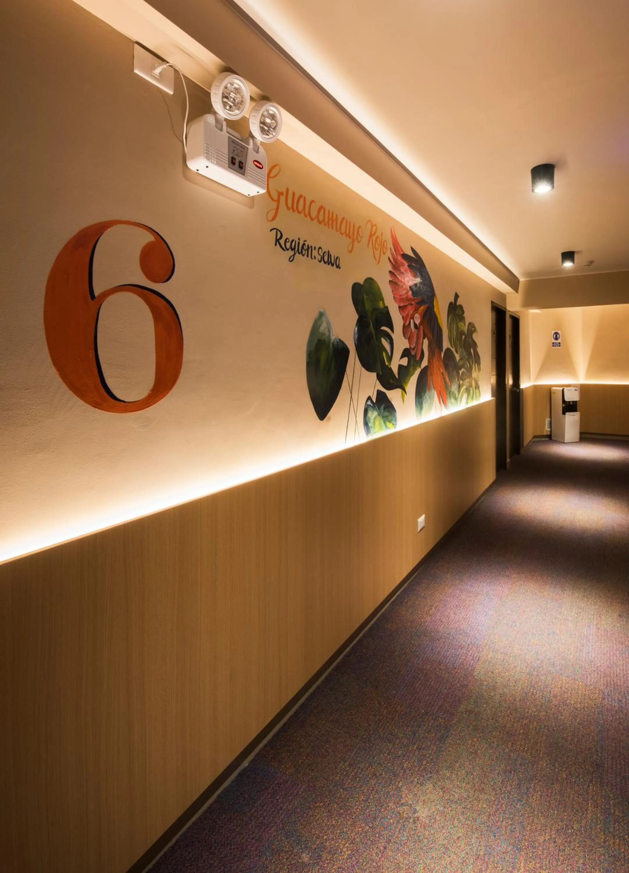 Decorative detail in Hotel El Tambo 2