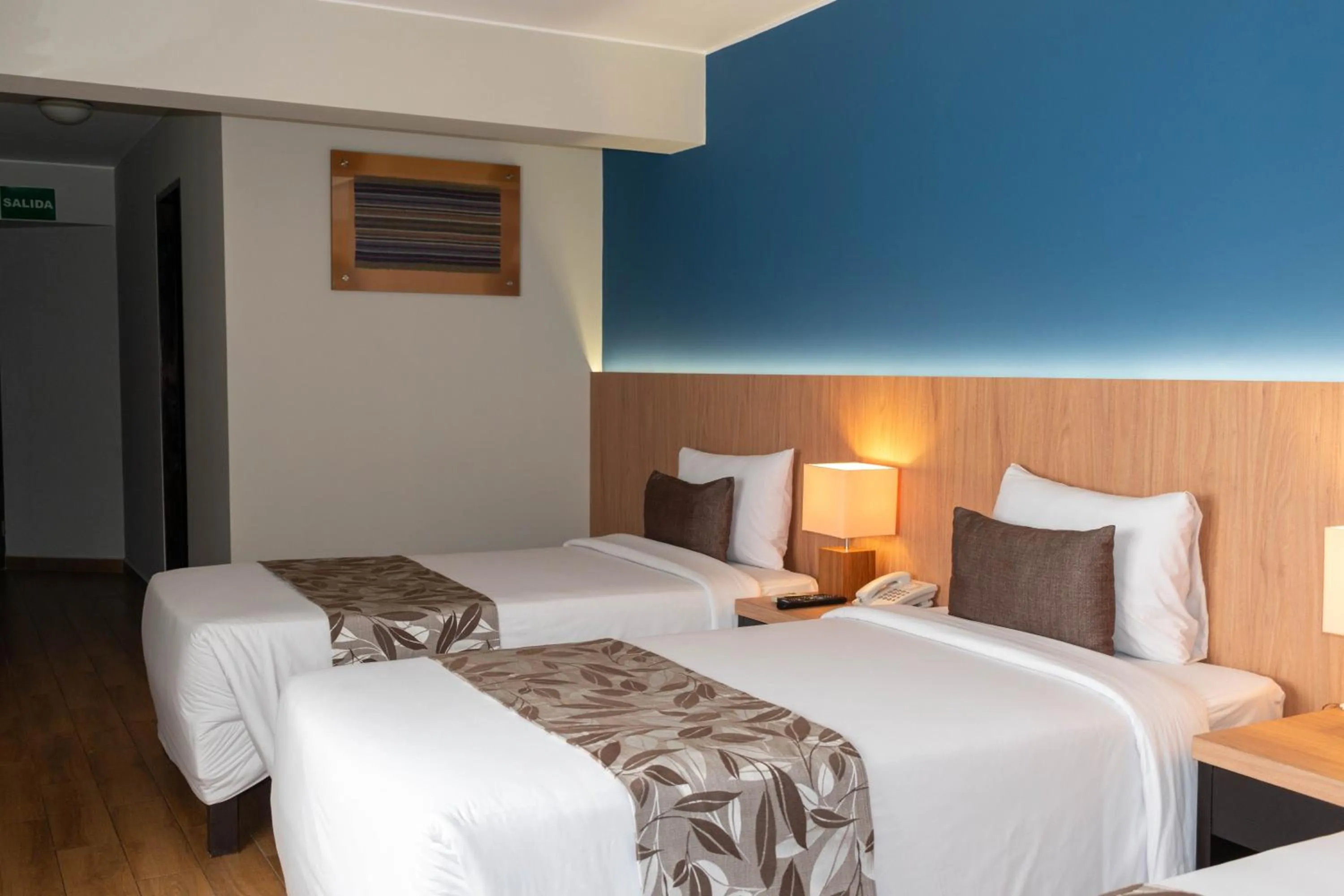 Bed in Hotel El Tambo 2