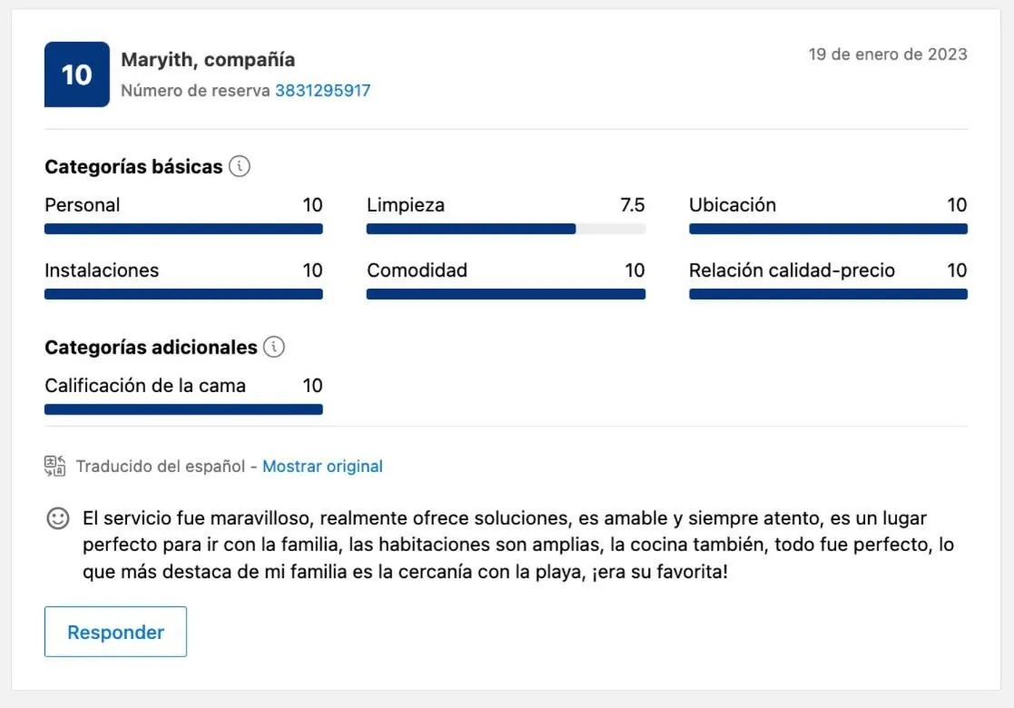Text overlay in Hostel ISABELLA