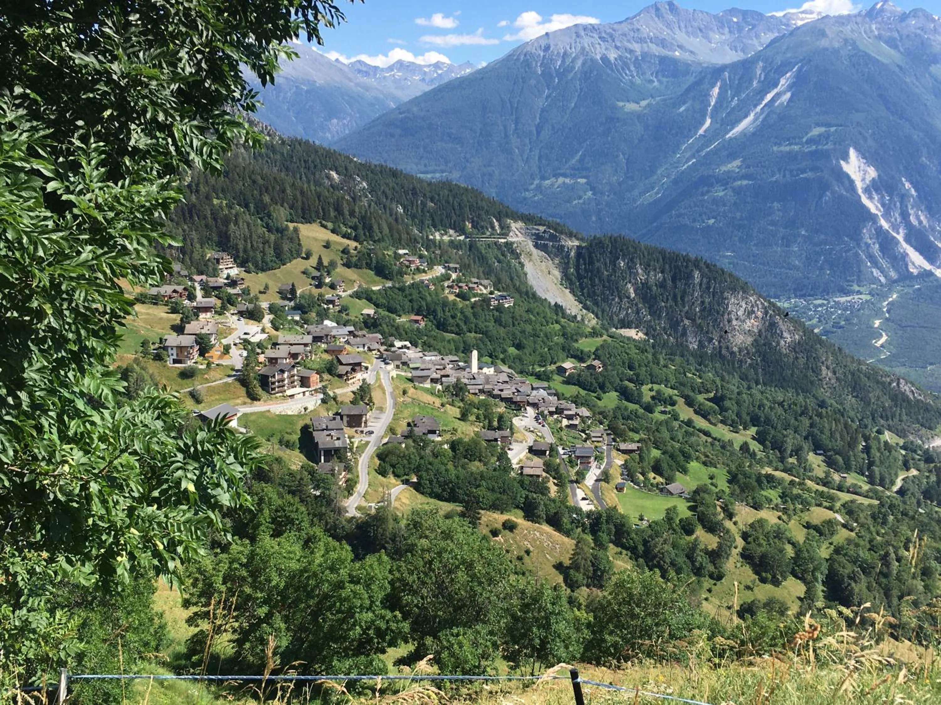 Natural landscape in Haus Rhodania