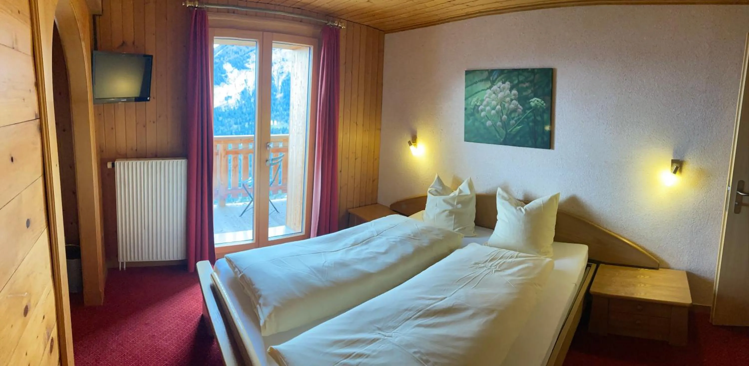 Bed in Haus Rhodania