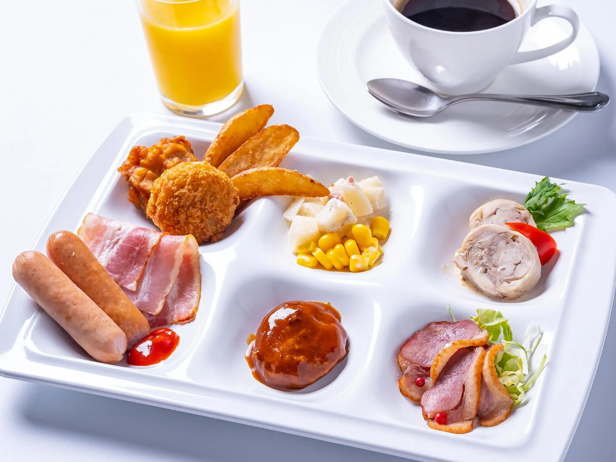 Breakfast in APA Hotel Fujichuo