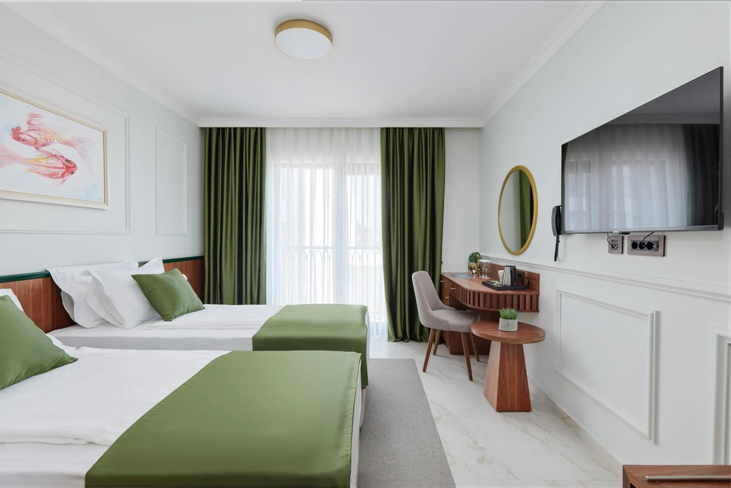 TV and multimedia, Bed in Hotel Diplomat by Aycon