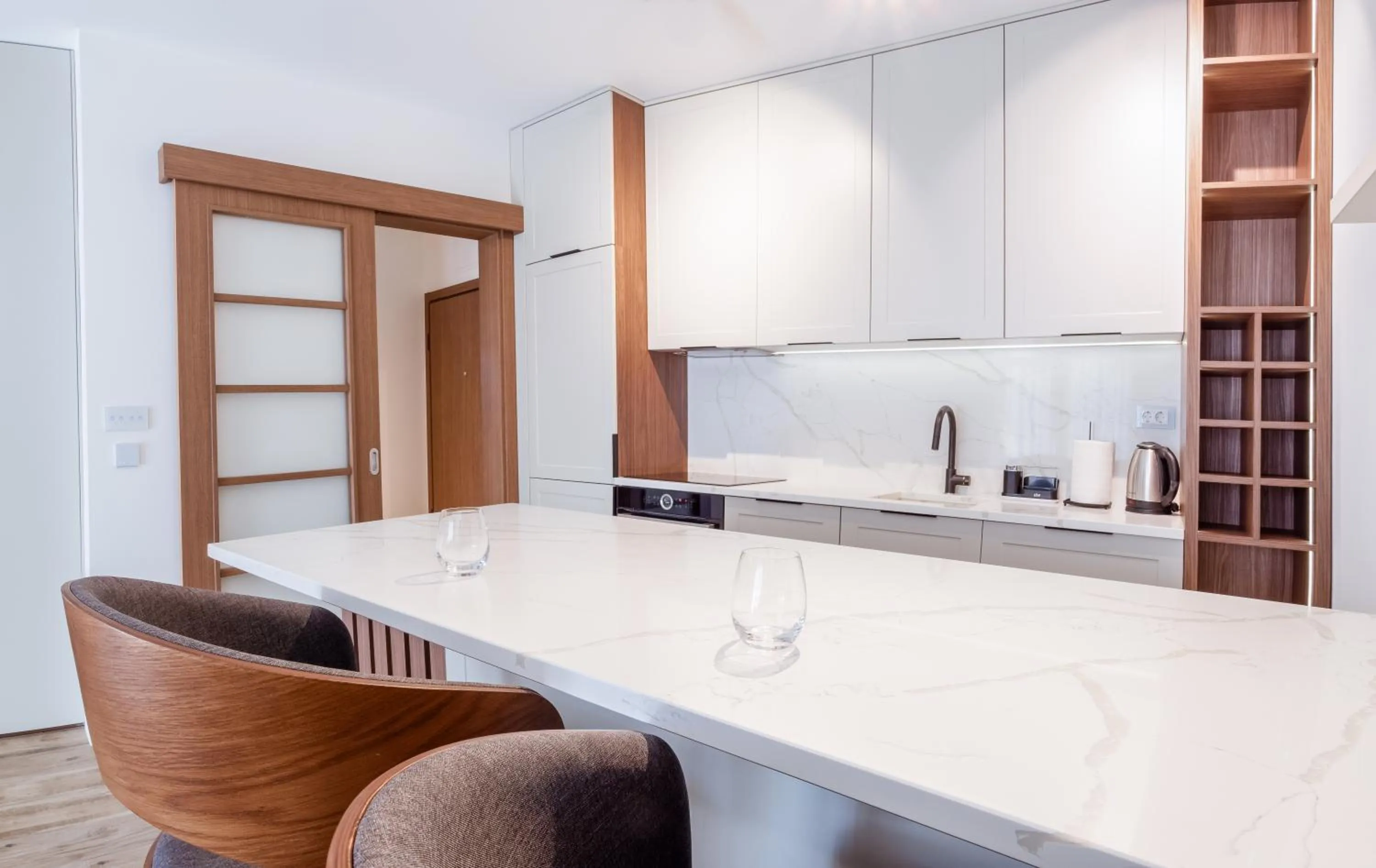 kitchen in Hotel Diplomat by Aycon