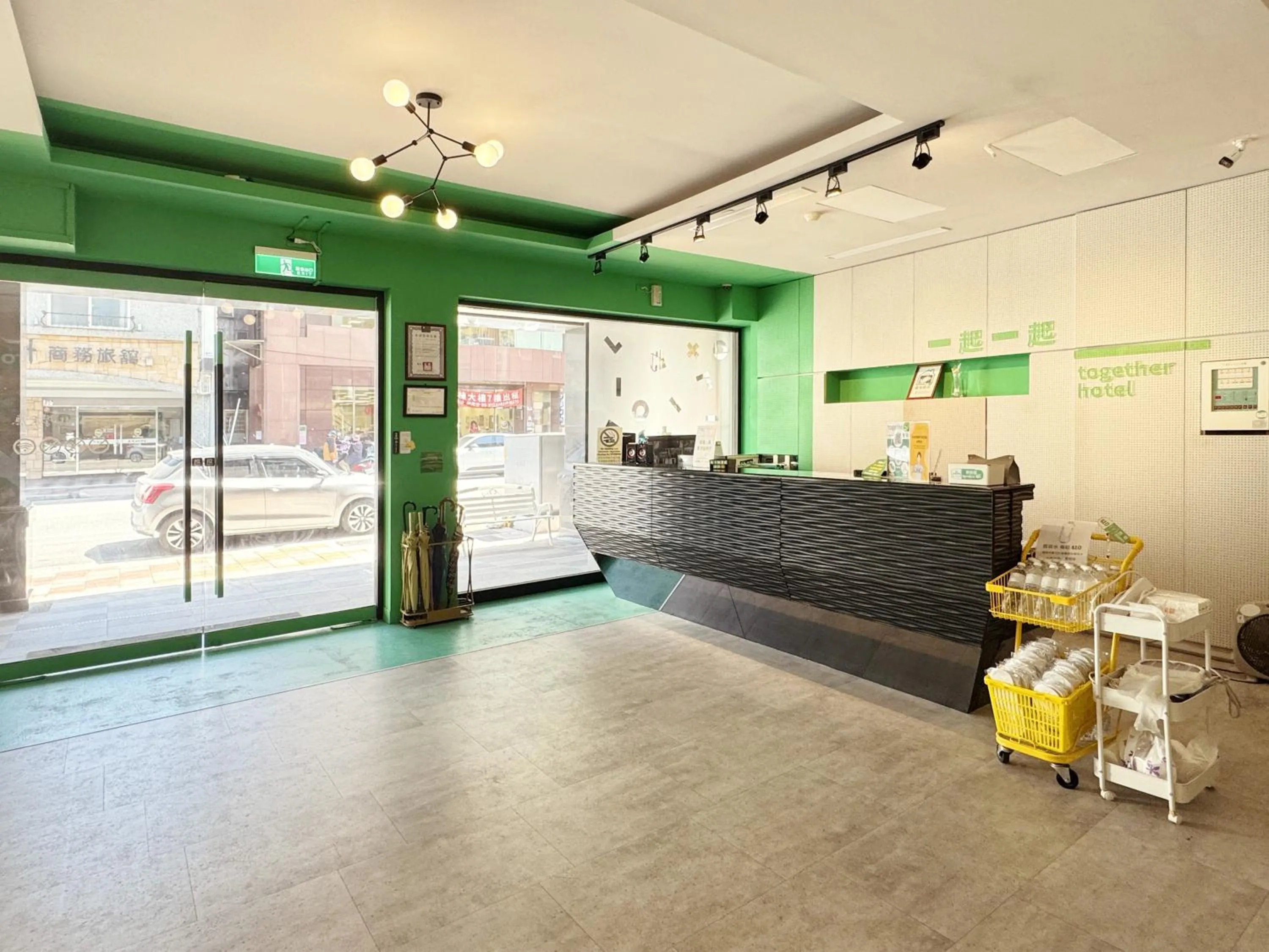 Lobby or reception in together hotel Hualien Zhongshan