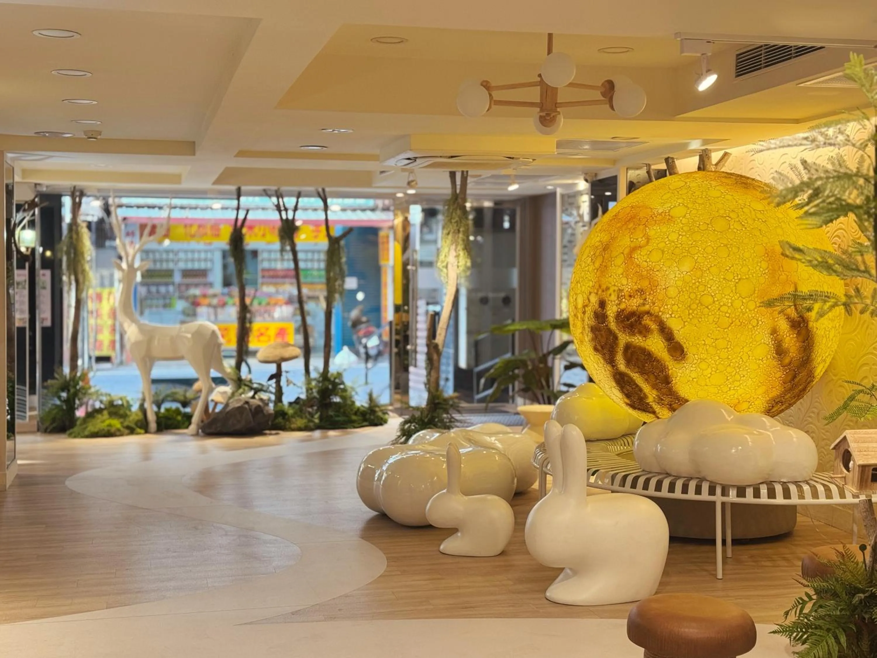 Lobby or reception in Finders Hotel Hualien Wen Hua