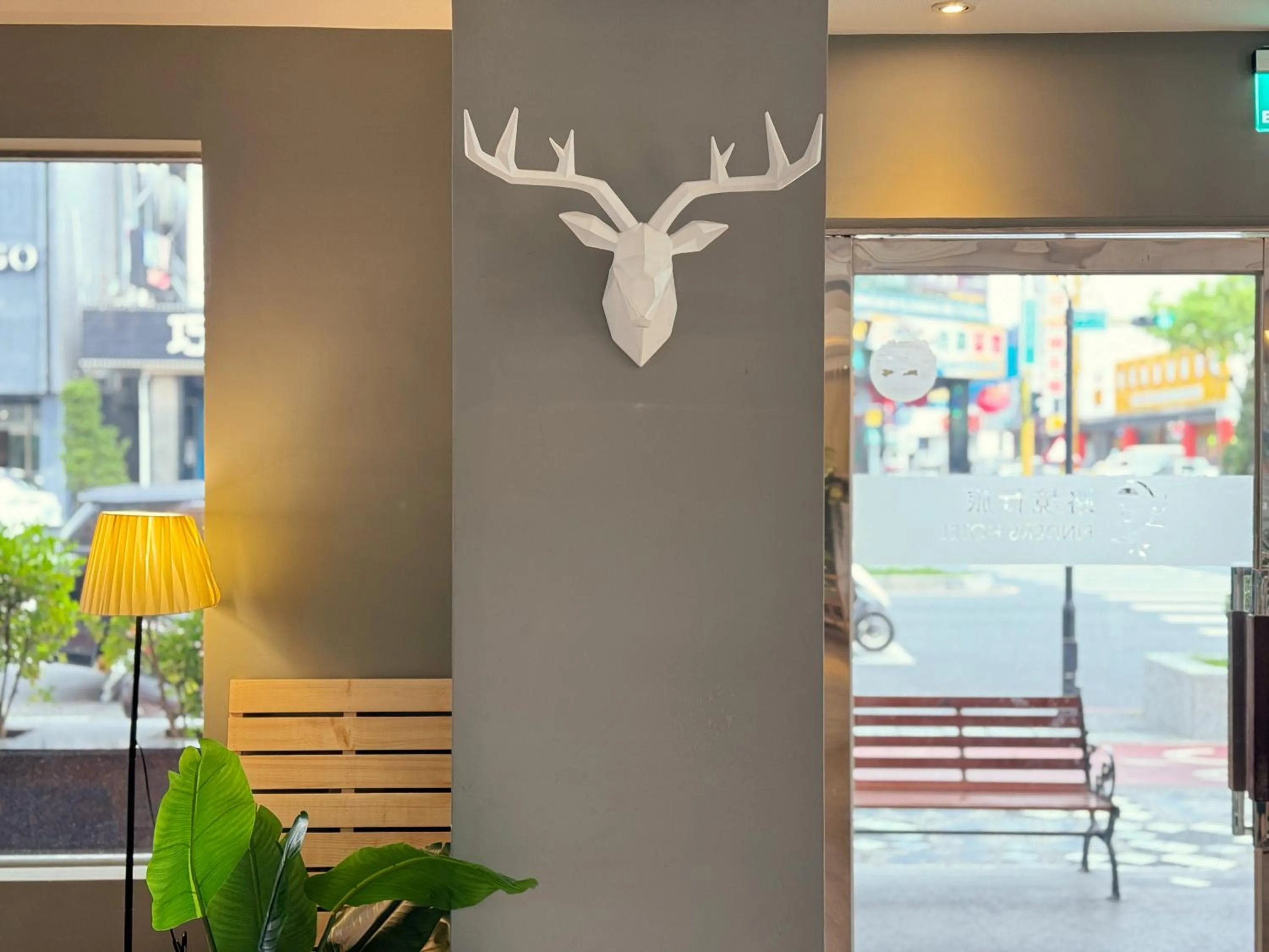 Decorative detail in Finders Hotel Hualien Station