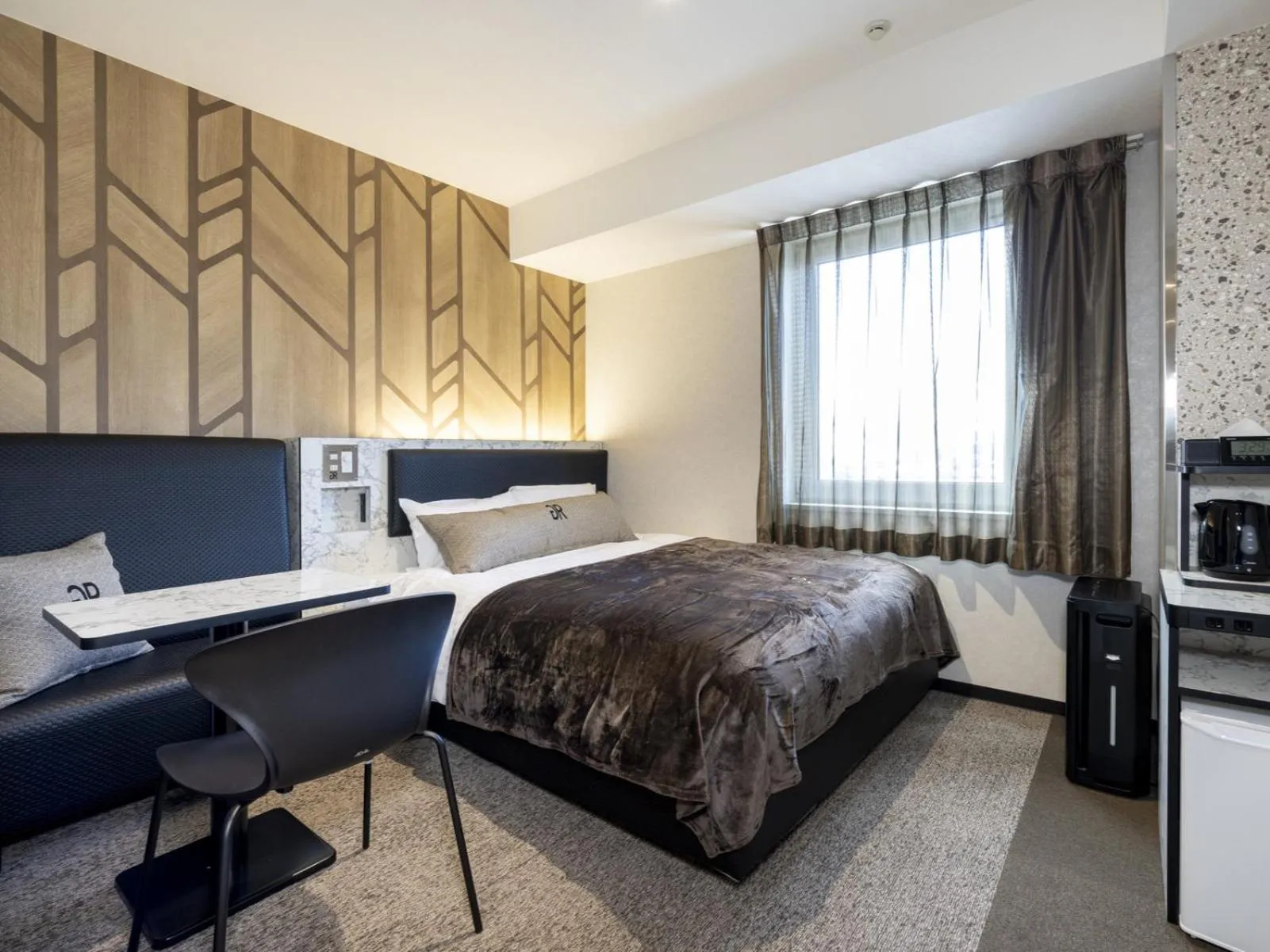 Photo of the whole room, Bed in Green Rich Hotel Tokuyama Ekimae