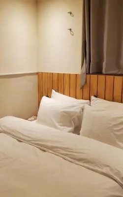 Bed in Just Stay Hotel