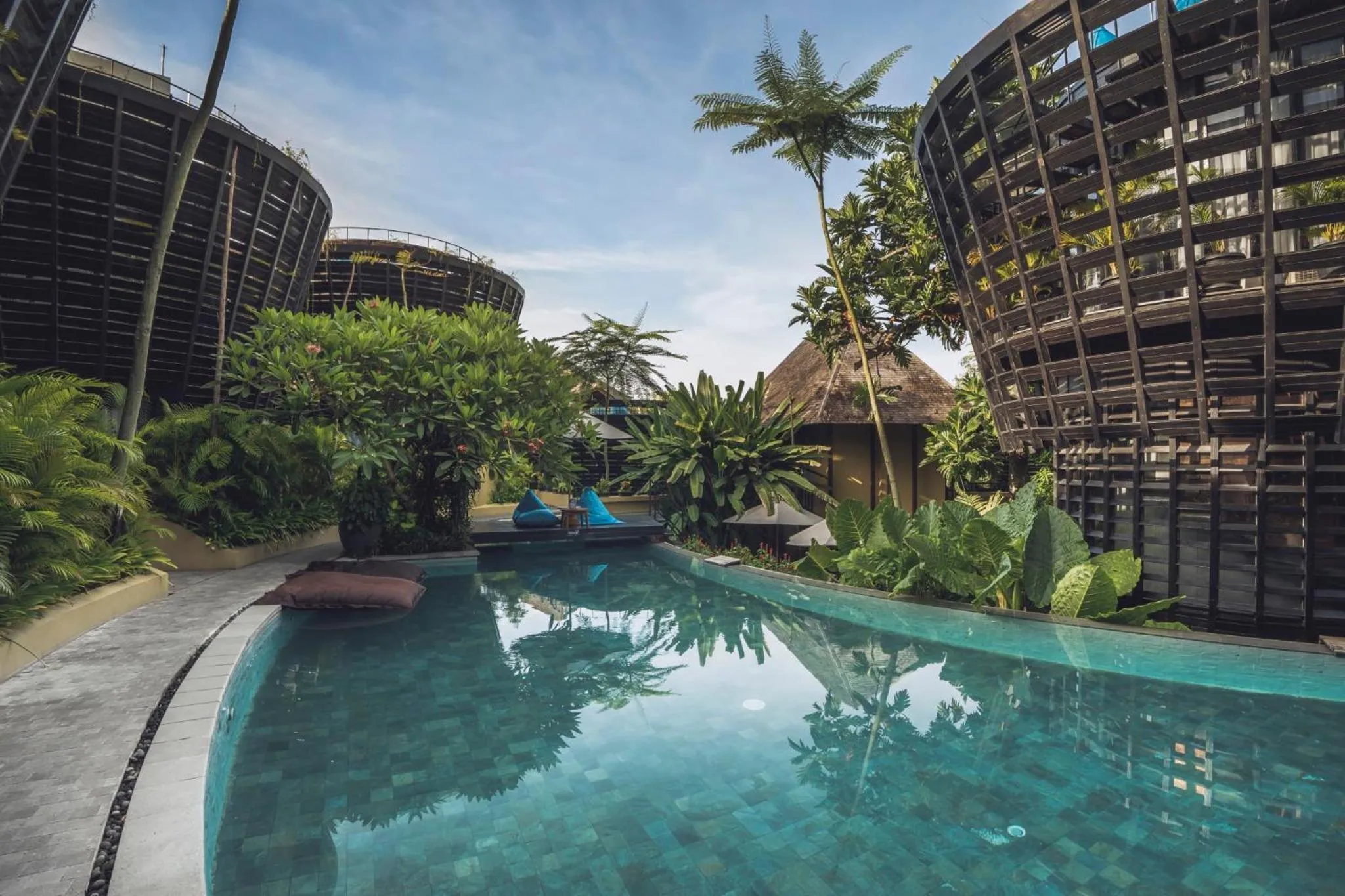 Pool view in Canggu Cabana Beach Resort by Ini Vie Hospitality