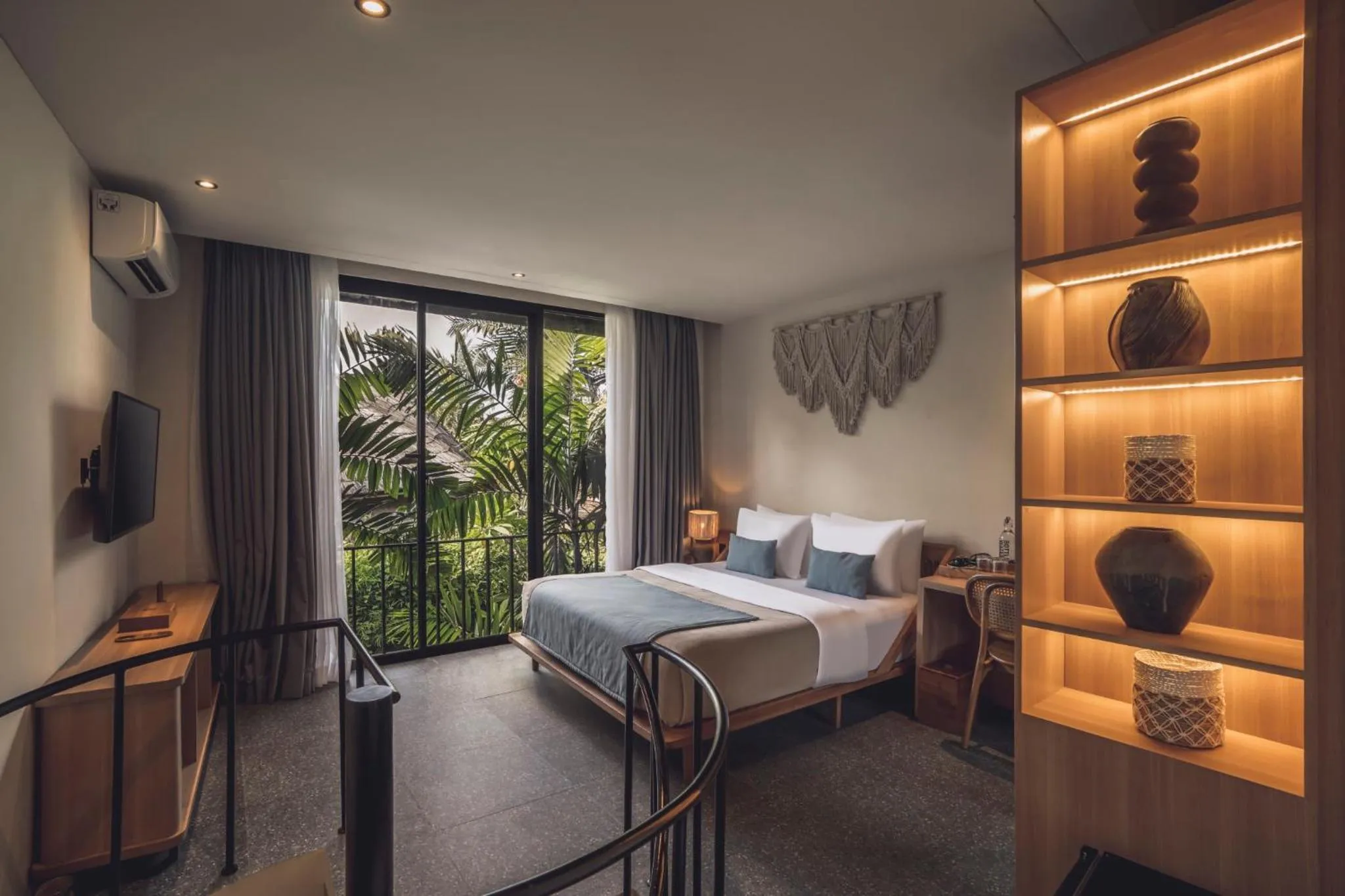 Bedroom, Bed in Canggu Cabana Beach Resort by Ini Vie Hospitality