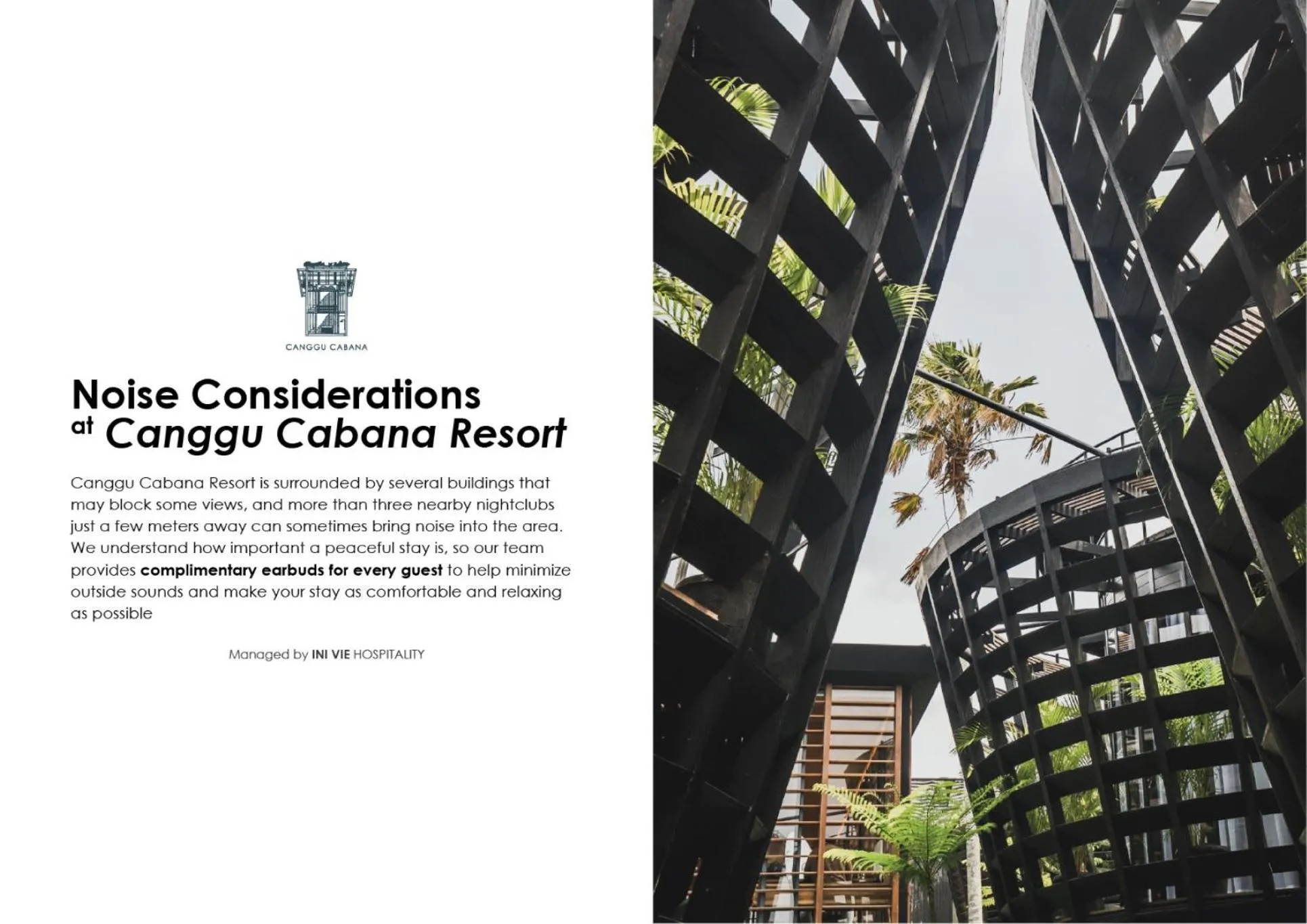 Property building in Canggu Cabana Resort & Spa by Ini Vie Hospitality