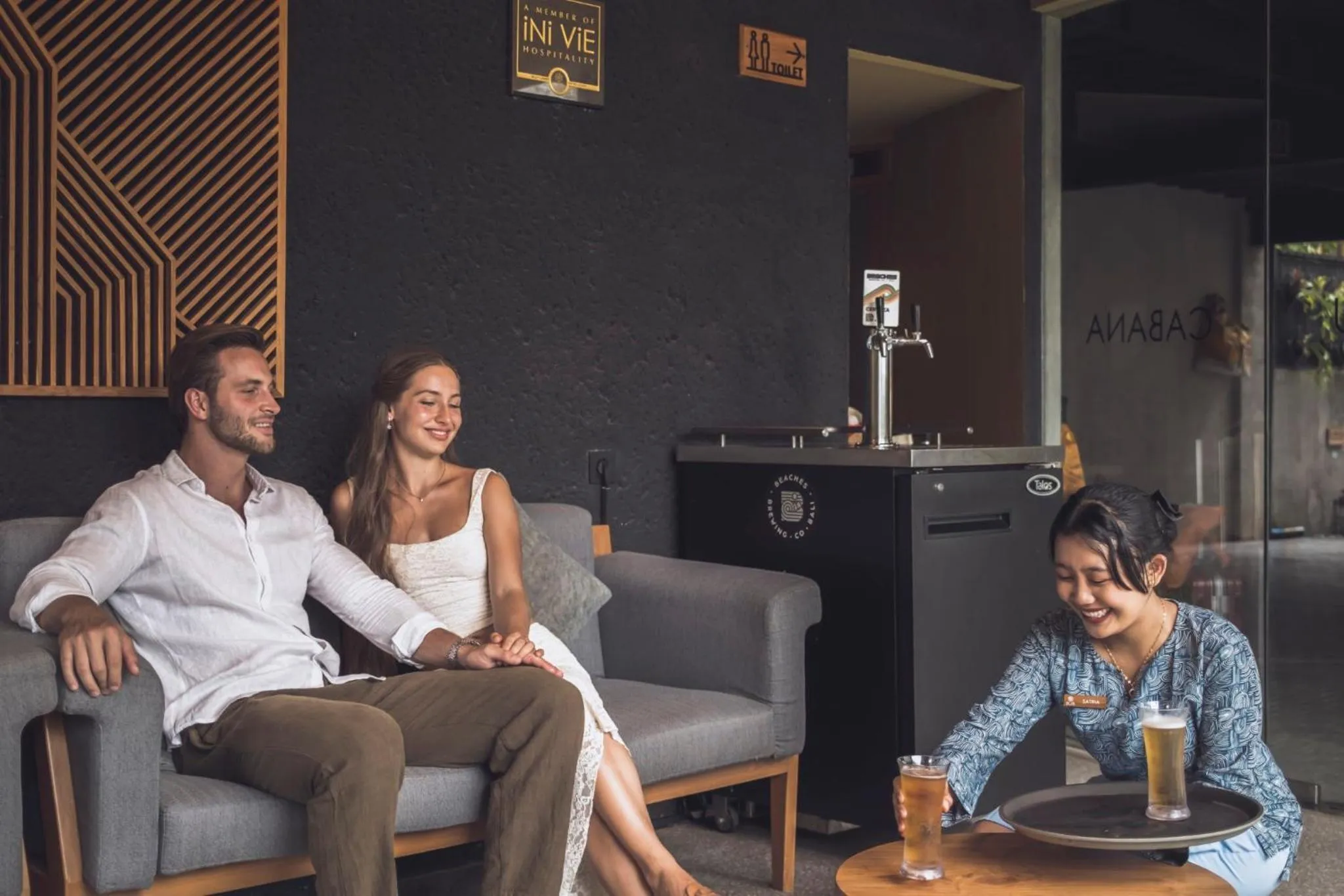 Lobby or reception in Canggu Cabana Beach Resort by Ini Vie Hospitality