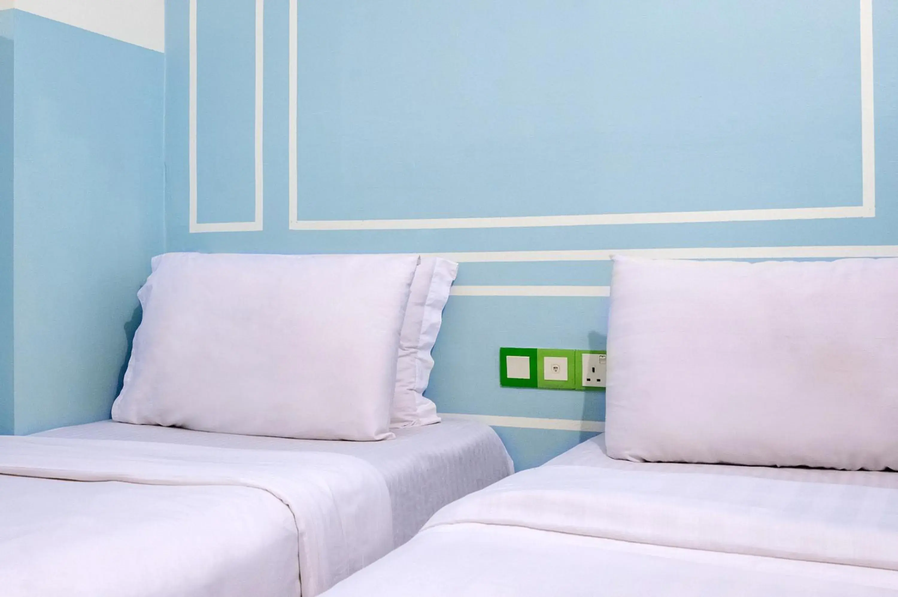 Twin Room in The Quay Hotel Bukit Bintang Twin Room in The Quay Hotel Bukit Bintang