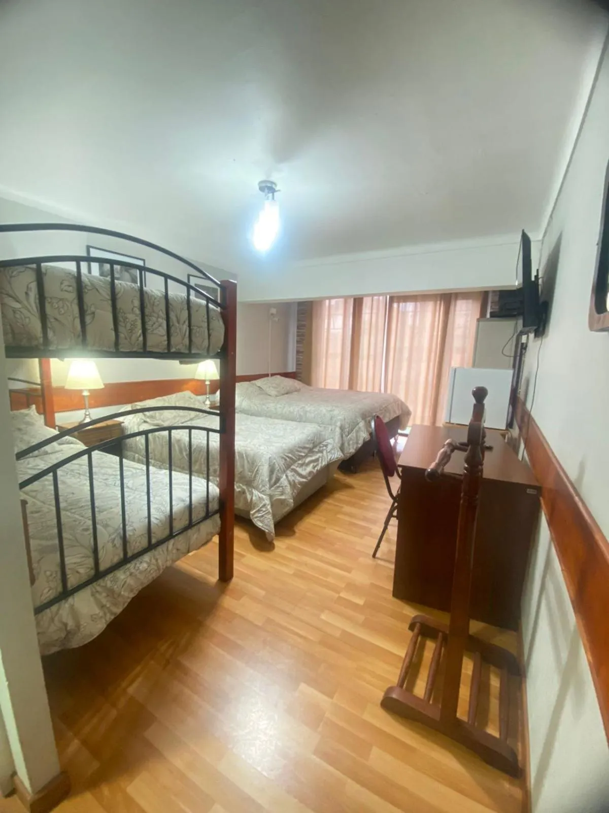 Bed in NEW HOTEL CRUZ DEL SUR