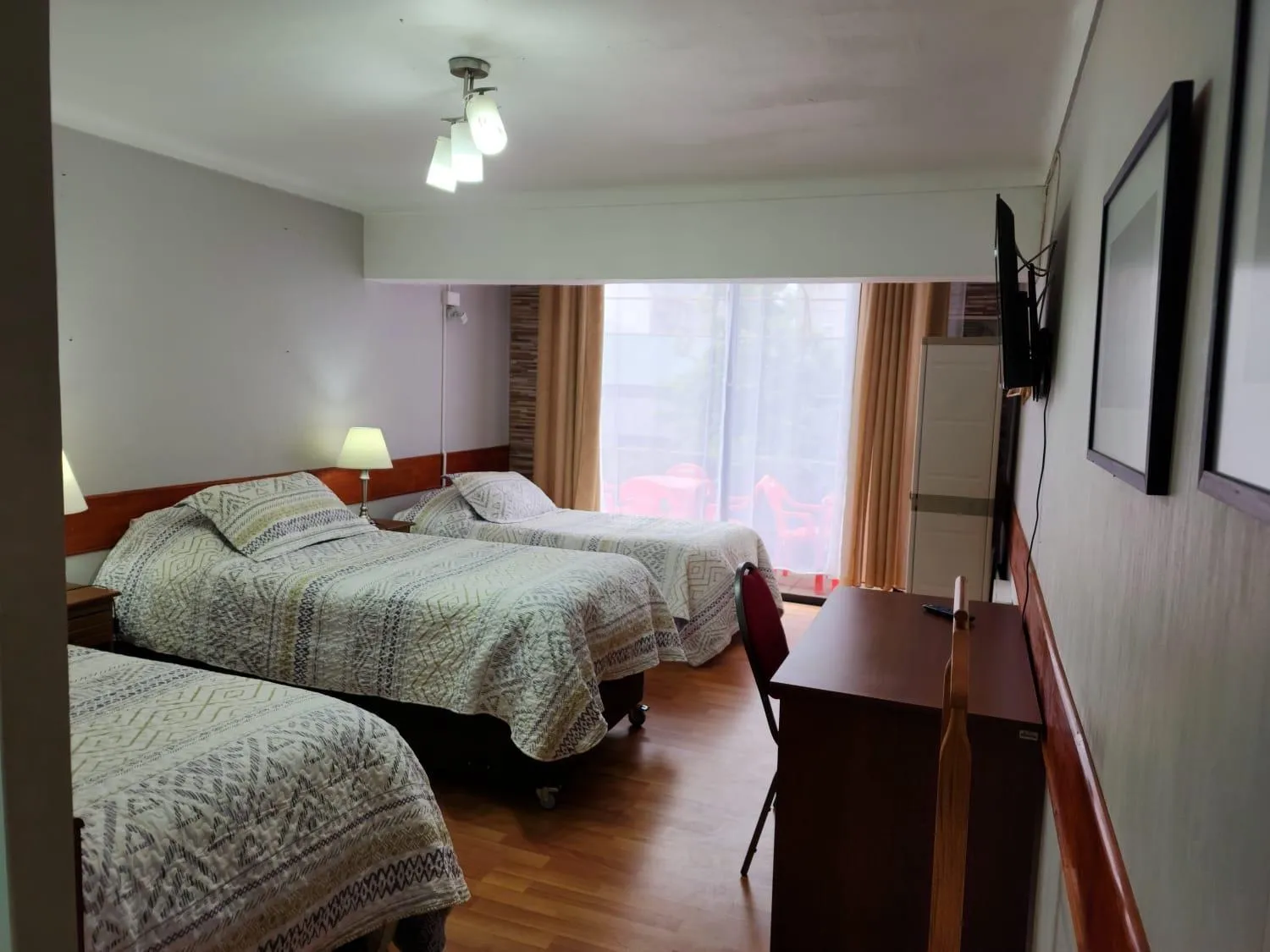 Bed in NEW HOTEL CRUZ DEL SUR