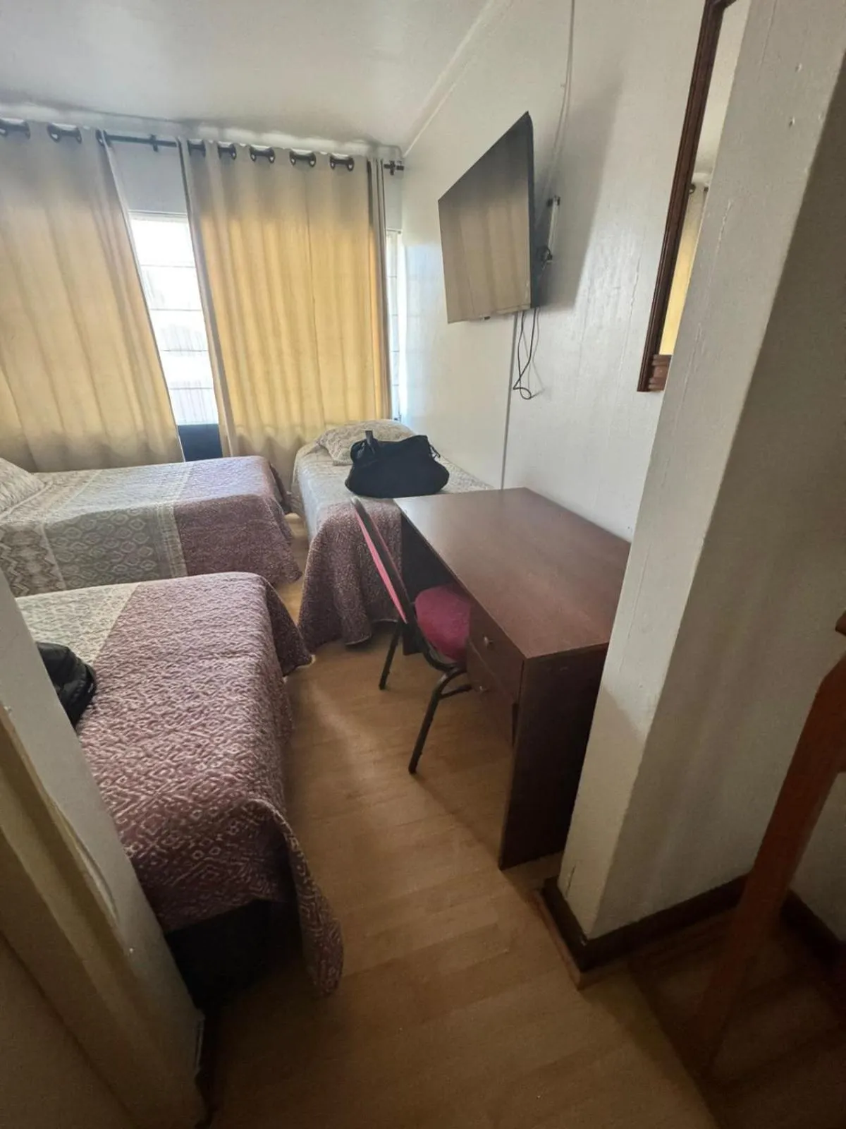 Bed in NEW HOTEL CRUZ DEL SUR